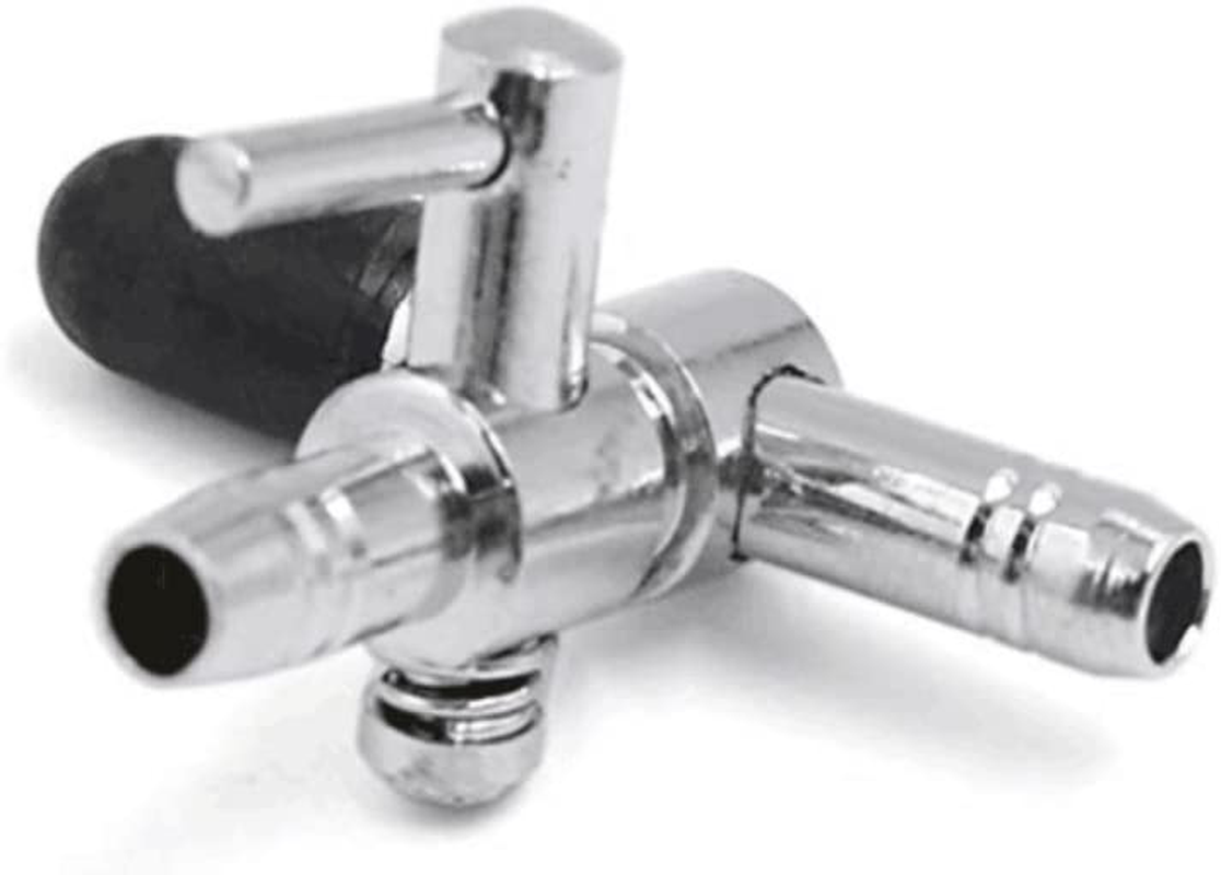 Qmseller 3-Pack Stainless Steel Single Way T Shaped Aquarium Air Flow Control Valves Animals & Pet Supplies > Pet Supplies > Fish Supplies > Aquarium & Pond Tubing QMseller