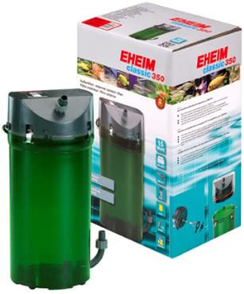 EHEIM Classic External Canister Filter with Media Animals & Pet Supplies > Pet Supplies > Fish Supplies > Aquarium Filters Eheim 92 US Gal
