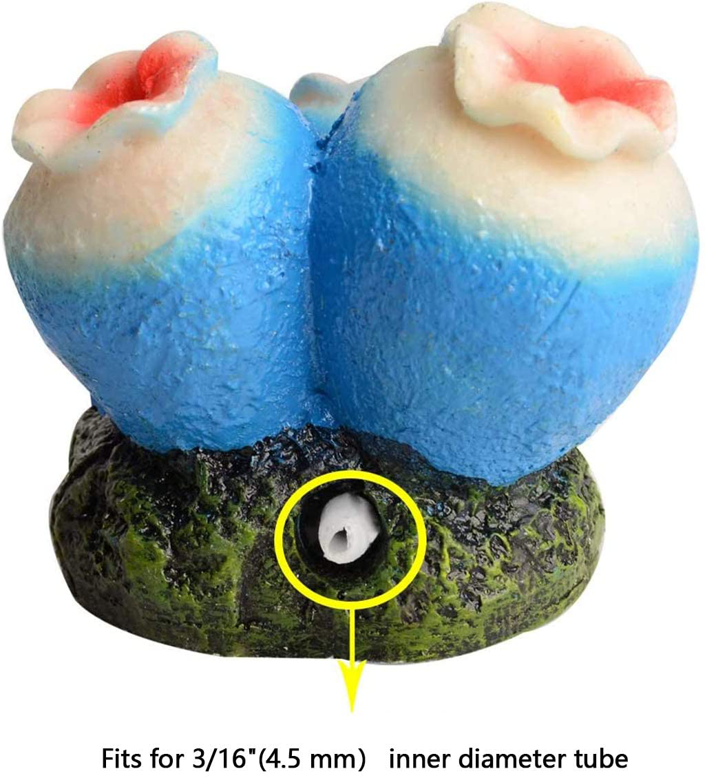 Air Stone Cylinder Bubble for Aquarium Fish Tank Hydroponics Pump Airstones Diffuser Hydroponics Pump Aquarium Decor Air Bubble Stone Diffuser Bubbler Pump for Aquarium Fish Tank Ornament Decoration Animals & Pet Supplies > Pet Supplies > Fish Supplies > Aquarium Air Stones & Diffusers NGe