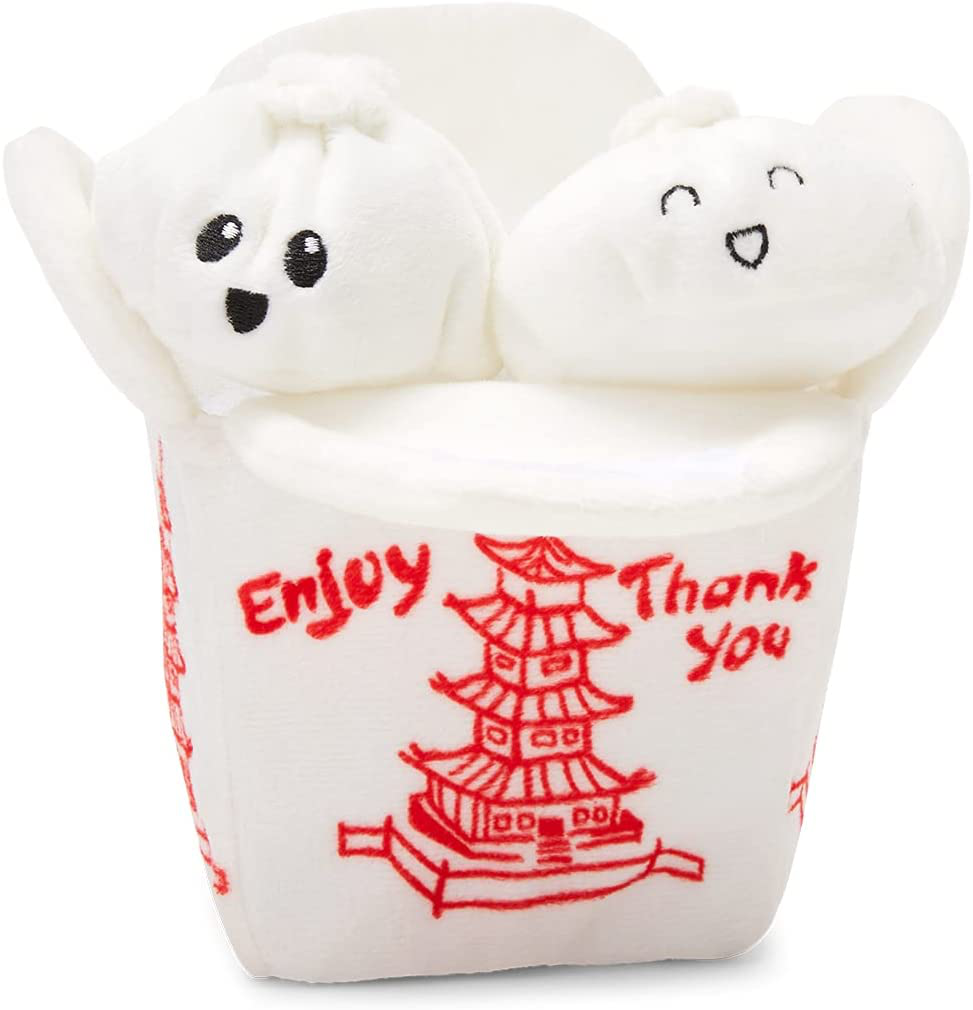 Barkbox 2-In-1 Interactive Plush Puzzle Dog Toys - Squeaky Pet and Puppy Enrichment Toys for Small, Medium, and Large Dogs Animals & Pet Supplies > Pet Supplies > Dog Supplies > Dog Toys Barkbox Andi's Dumplings Small Dog