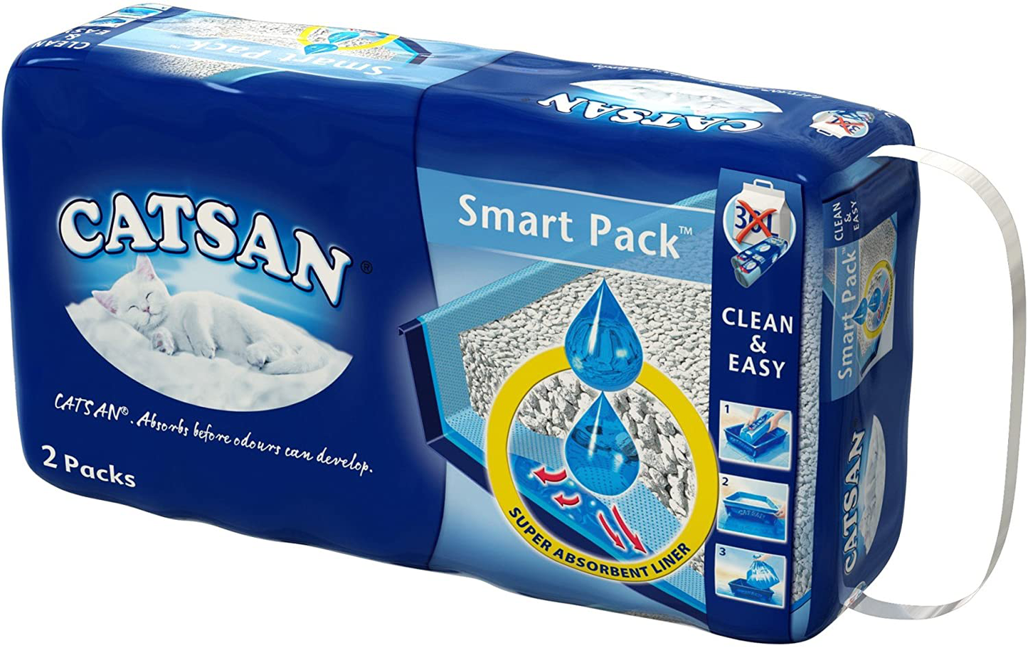 Mars Petcare Catsan Litter Liner Hygiene Smart Pack Animals & Pet Supplies > Pet Supplies > Cat Supplies > Cat Litter Box Liners Mars Petcare