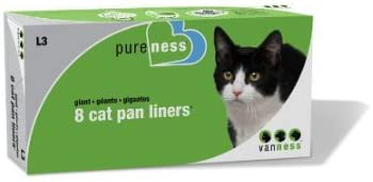 Pure-Ness Cat Pan Liners Animals & Pet Supplies > Pet Supplies > Cat Supplies > Cat Litter Box Liners Pureness