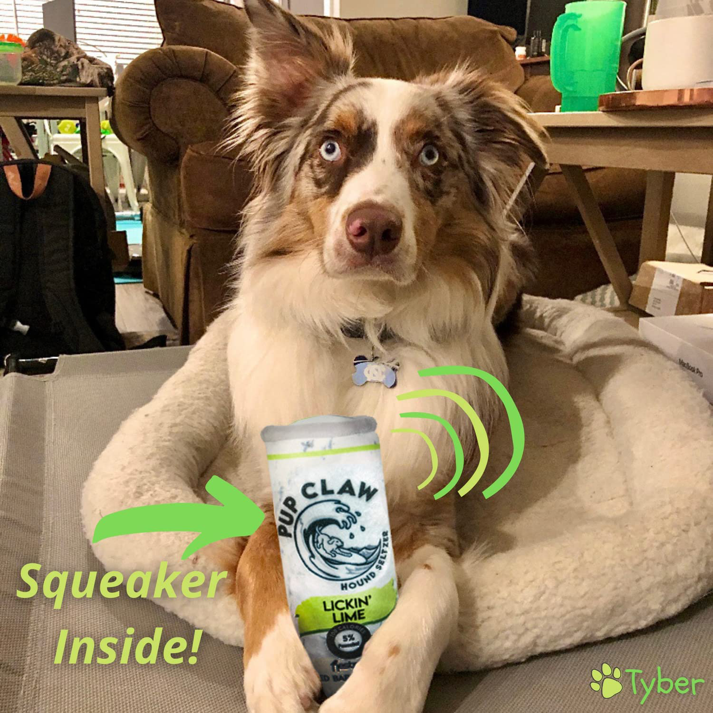 Pup Claw Dog Toys - Funny Cute Plush Dog Toys with Squeaker - Parody Dog Toy (2 Pack) (Original) Animals & Pet Supplies > Pet Supplies > Dog Supplies > Dog Toys Nestpark