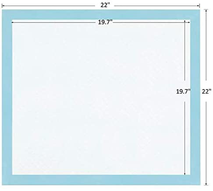 BESTLE Pet Training and Puppy Pads Pee Pads for Dogs 22"X22" Super Absorbent & Leak-Proof Animals & Pet Supplies > Pet Supplies > Dog Supplies > Dog Diaper Pads & Liners BESTLE