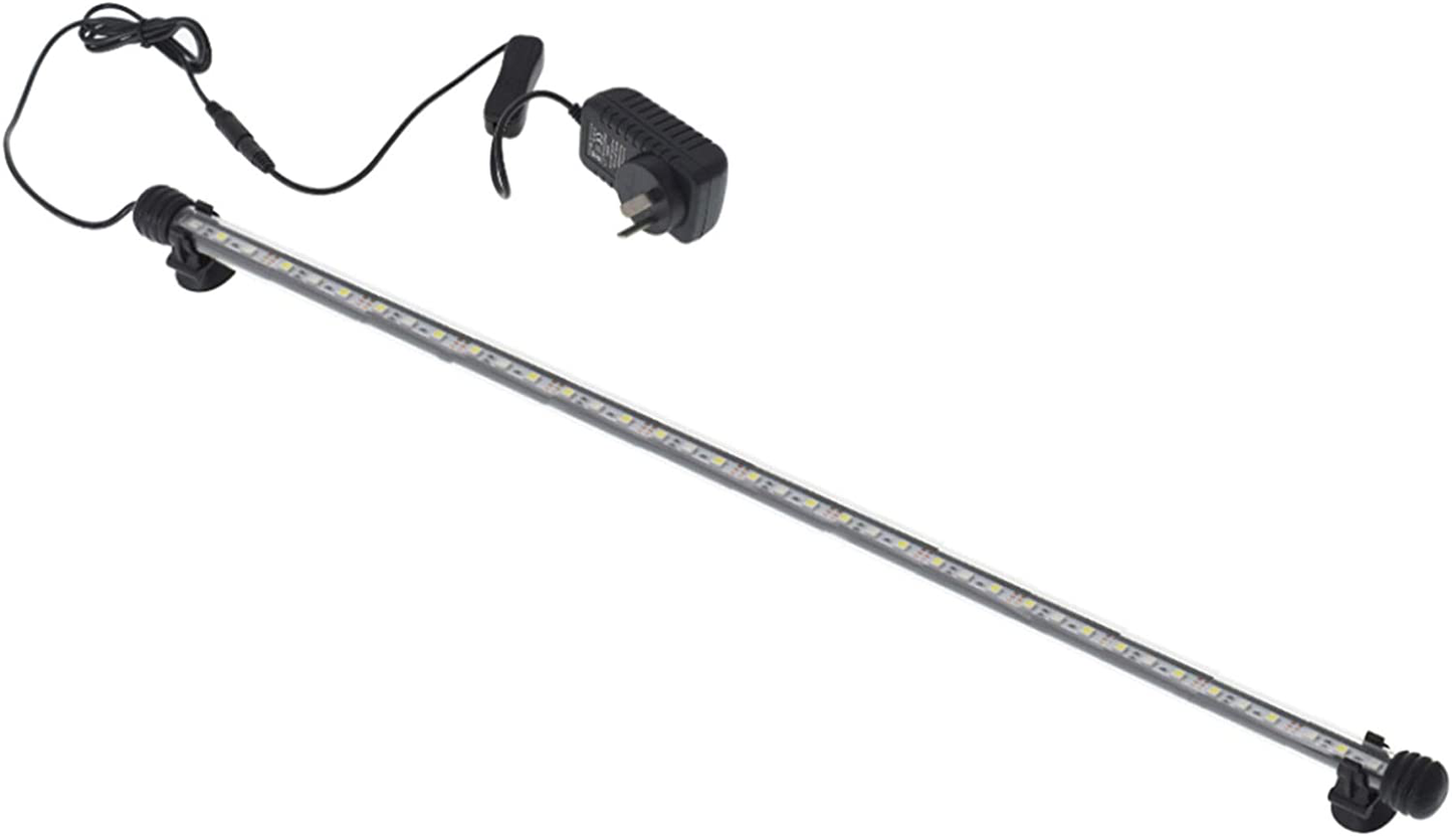 Hostic Aquarium Fish Tank LED Light Waterproof White Blue Light Bar Background Decorate Lighting - 23.2 Inch 6.6W Animals & Pet Supplies > Pet Supplies > Fish Supplies > Aquarium Lighting hostic Blue & White 27.2 inch