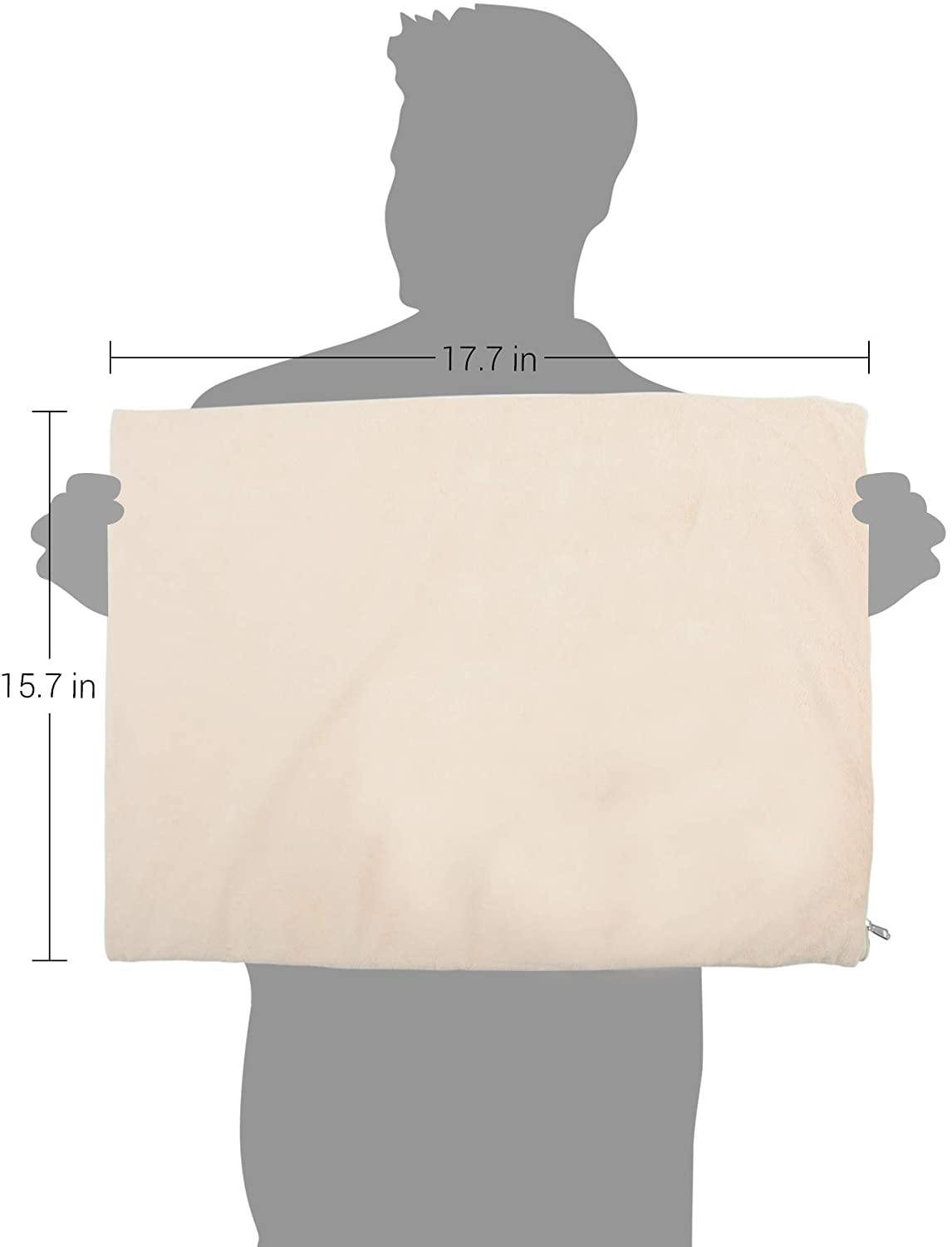 NICREW Pet Heating Pad for Dogs and Cats, Heated Pet Mat with Steel-Wrapped Cord and Soft Fleece Cover Animals & Pet Supplies > Pet Supplies > Cat Supplies > Cat Beds NICREW