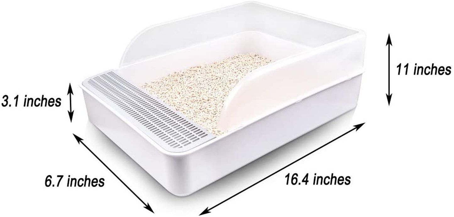 Tfwadmx Pet Small Rat Toilet, Bunny Rectangle Potty Trainer, Corner Litter Box Pet Pan for Small Animal/Rabbit/Guinea Pig/Galesaur/Ferret ,Etc Animals & Pet Supplies > Pet Supplies > Small Animal Supplies > Small Animal Bedding Tfwadmx