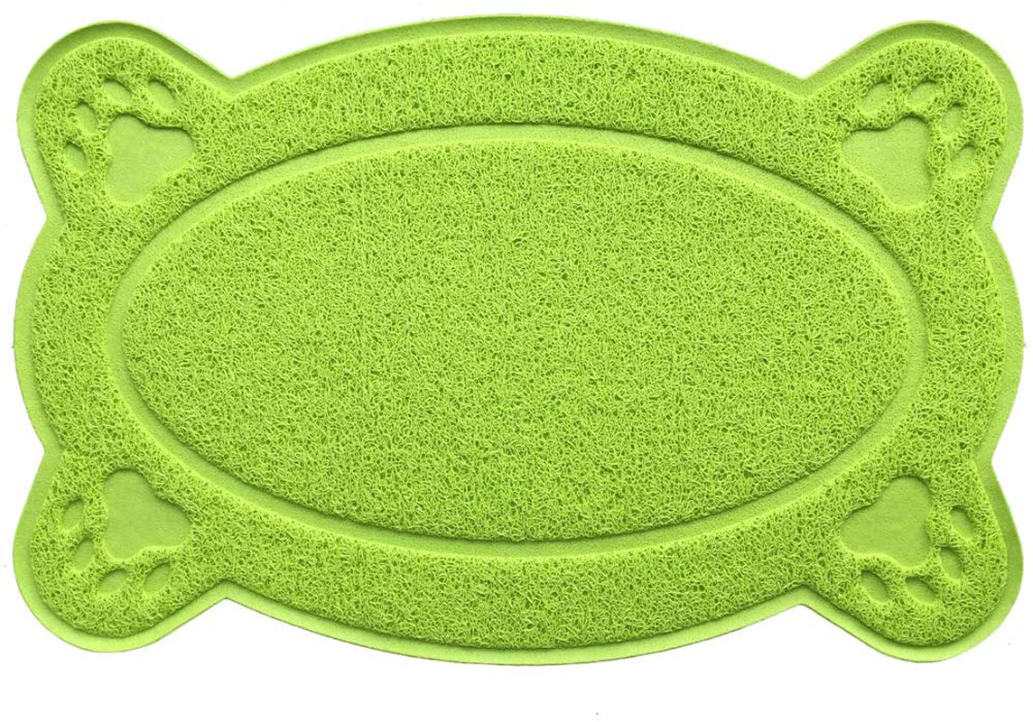 DM M-Size Cat Litter Box Debris Catcher Mat,Kitty Scatter Control Rug,23X15 Inches Animals & Pet Supplies > Pet Supplies > Cat Supplies > Cat Litter Box Mats DM