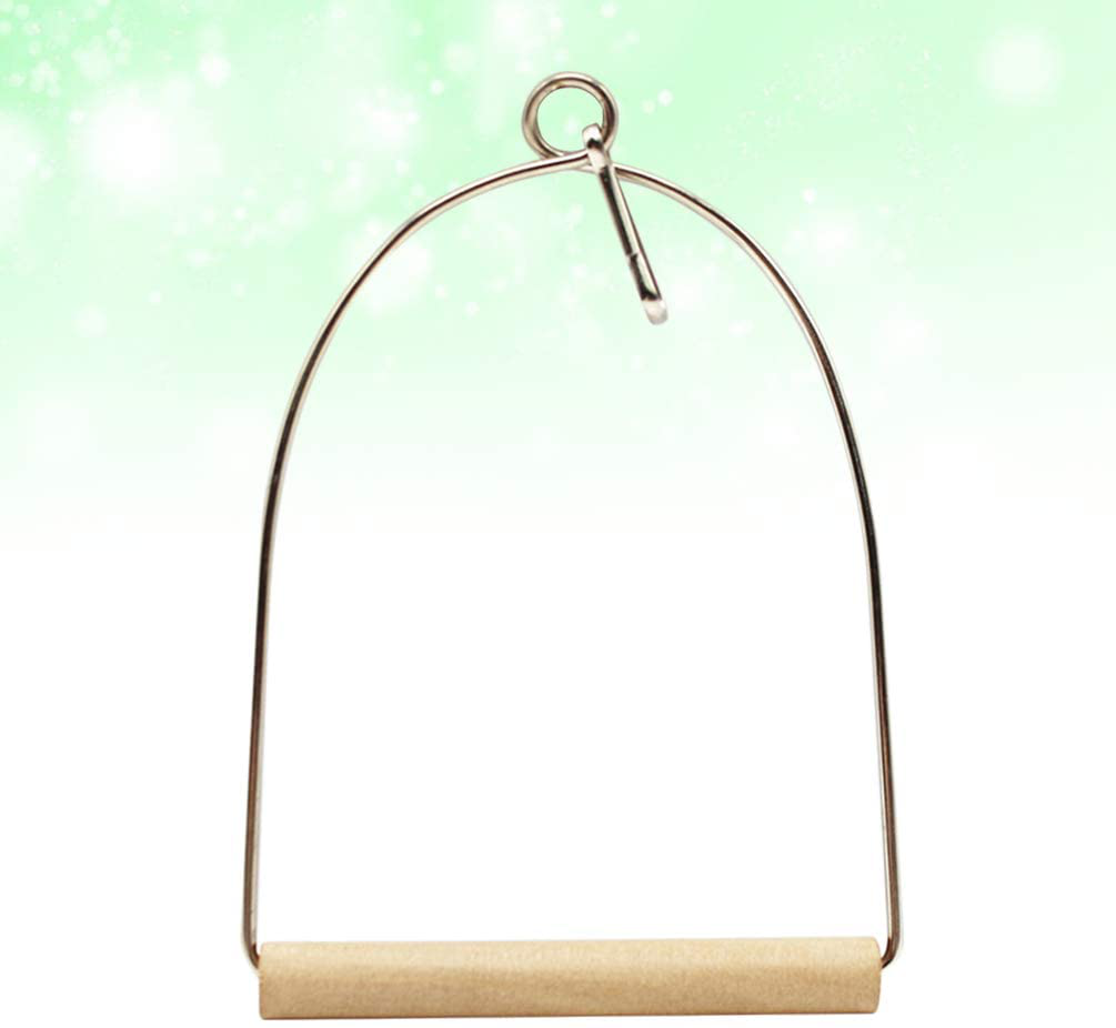 Balacoo Wooden Bird Stand Playstand Playgound Play Gym for Concures Parakeets Lovebirds Cockatiels (Size L) Animals & Pet Supplies > Pet Supplies > Bird Supplies > Bird Gyms & Playstands balacoo