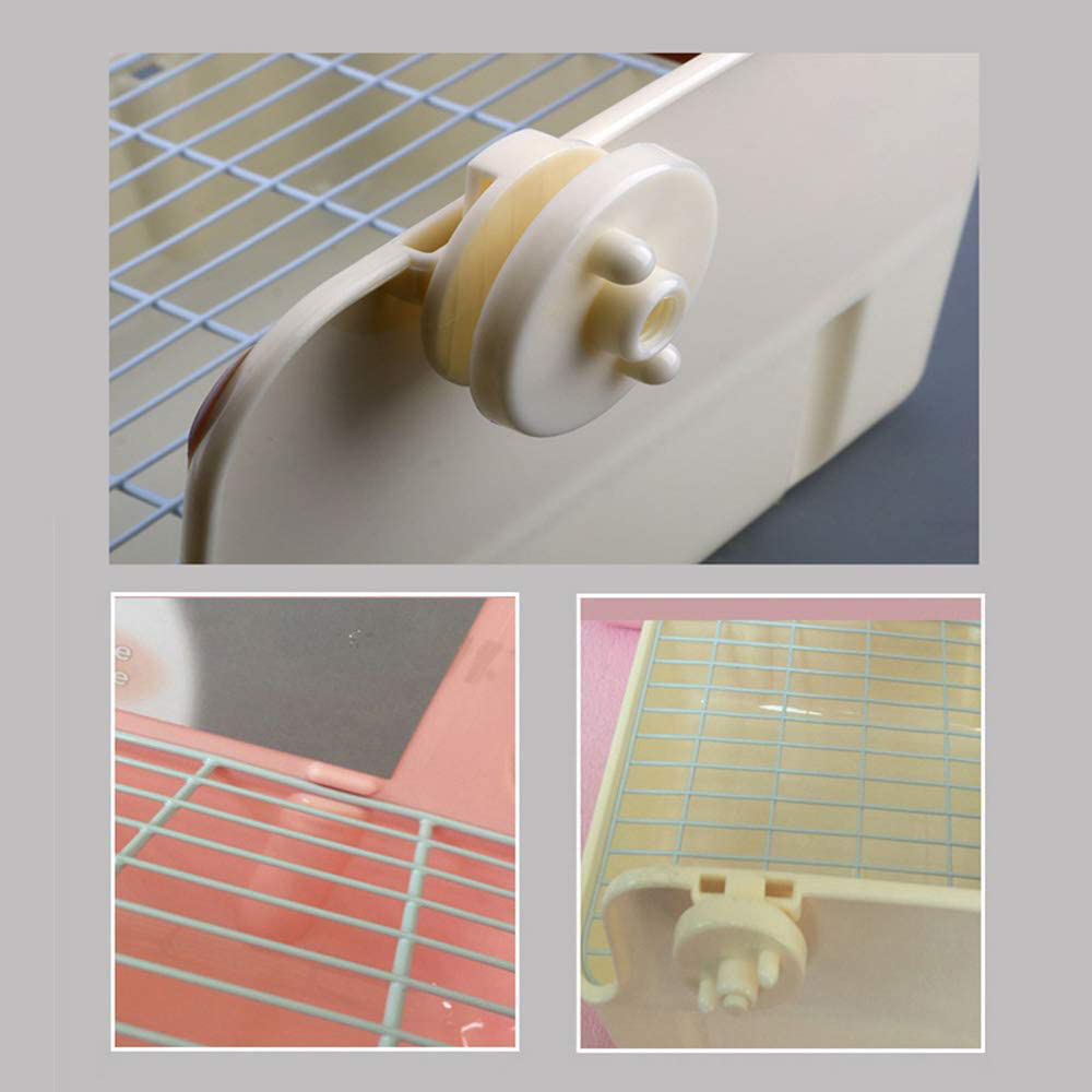 Rabbit Litter Box, Corner Litter Bedding Box, Pet Toilet for Small Animals, Rabbit, Guinea Pig, Chinchilla, Ferret, Galesaur, 11.02 Inches Animals & Pet Supplies > Pet Supplies > Small Animal Supplies > Small Animal Bedding OFLAO