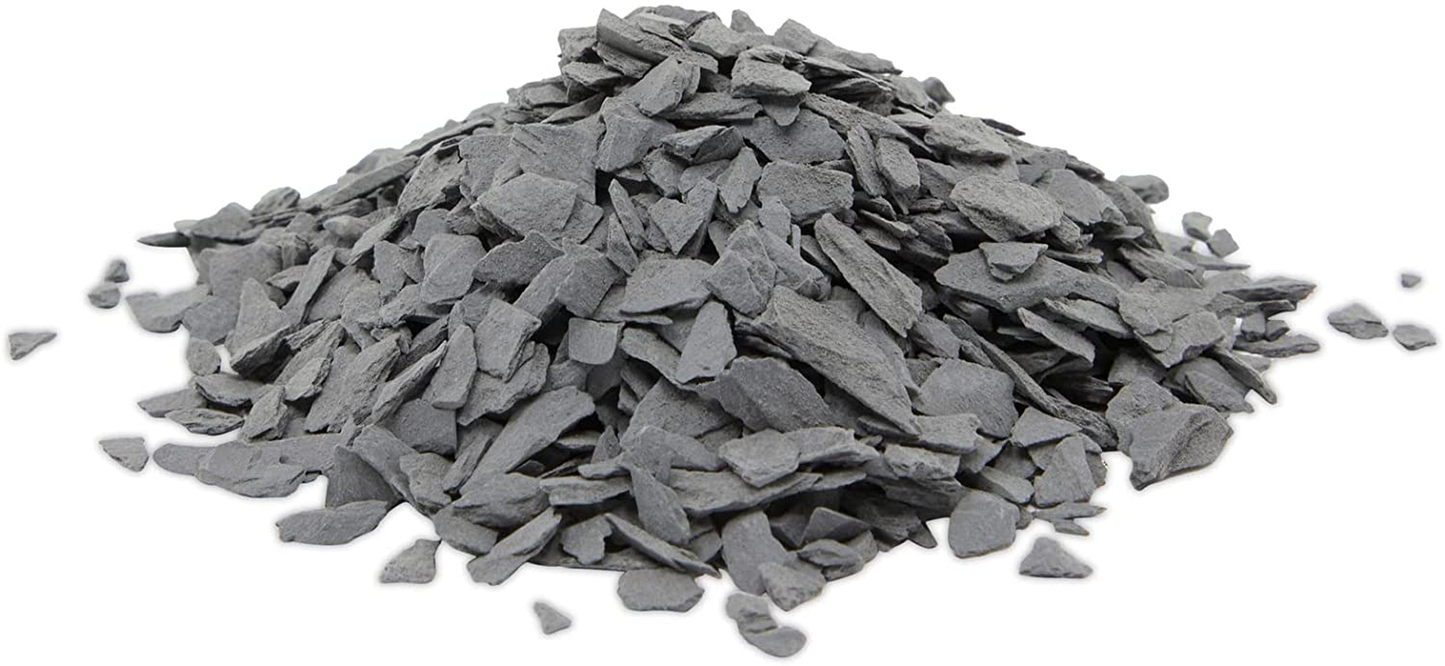 Bright Creations 2 Lb Natural Slate Rocks, 1/4 Inch Gravel Stone for Aquarium, Fairy & Miniature Garden, Basing Models Animals & Pet Supplies > Pet Supplies > Reptile & Amphibian Supplies > Reptile & Amphibian Substrates Bright Creations 1/2 to 3/4 inch