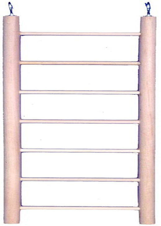 Penn Plax (BA110) 7-Step Wooden Bird Ladder Animals & Pet Supplies > Pet Supplies > Bird Supplies > Bird Ladders & Perches Penn-Plax
