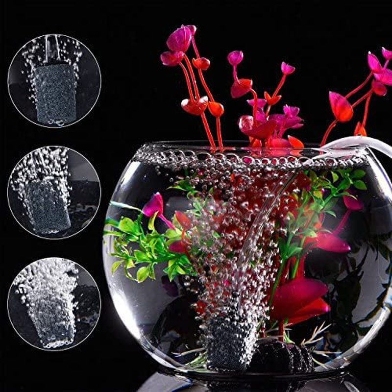 Shappy 6.5 Feet Standard Airline Tubing Air Pump Accessories for Fish Tank, 2 Bubble Release Air Stones, 2 Check Valves, 4 Suction Cup Clips, 2 Straight Connectors and 2 T-Connectors Animals & Pet Supplies > Pet Supplies > Fish Supplies > Aquarium Air Stones & Diffusers Shappy