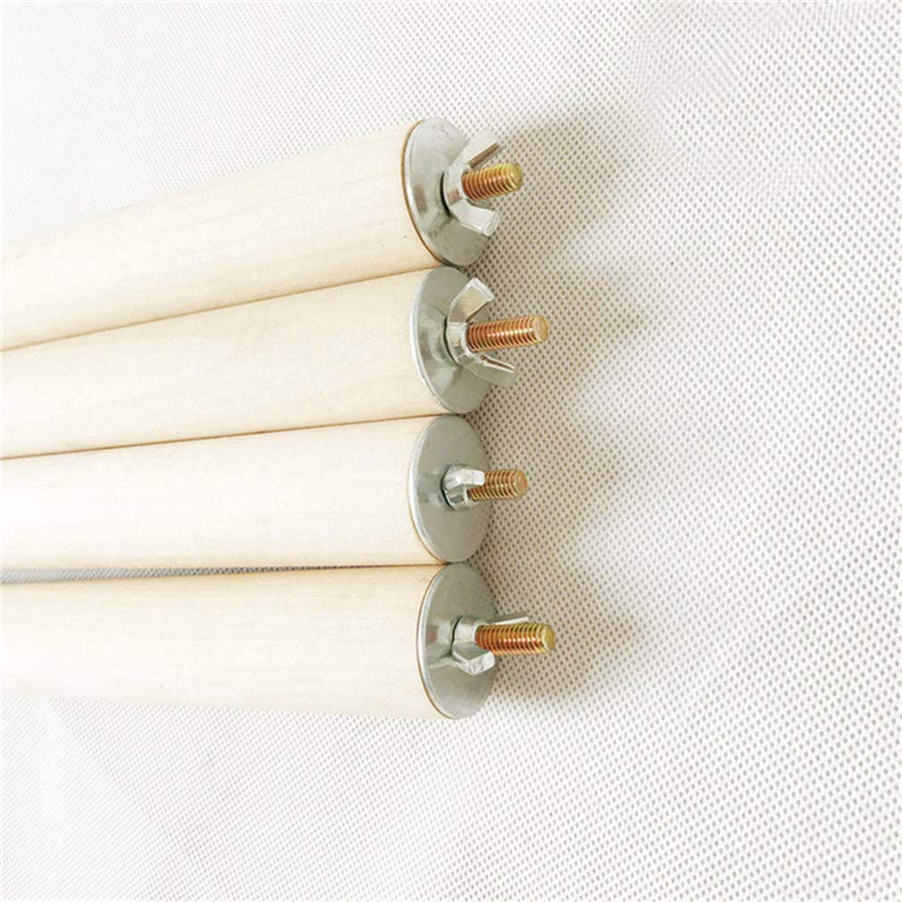 Mvude Bird Wood Stand Parrot Perch Training Playstand Playground Play Gym Cage Accessory Animals & Pet Supplies > Pet Supplies > Bird Supplies > Bird Gyms & Playstands Mvude