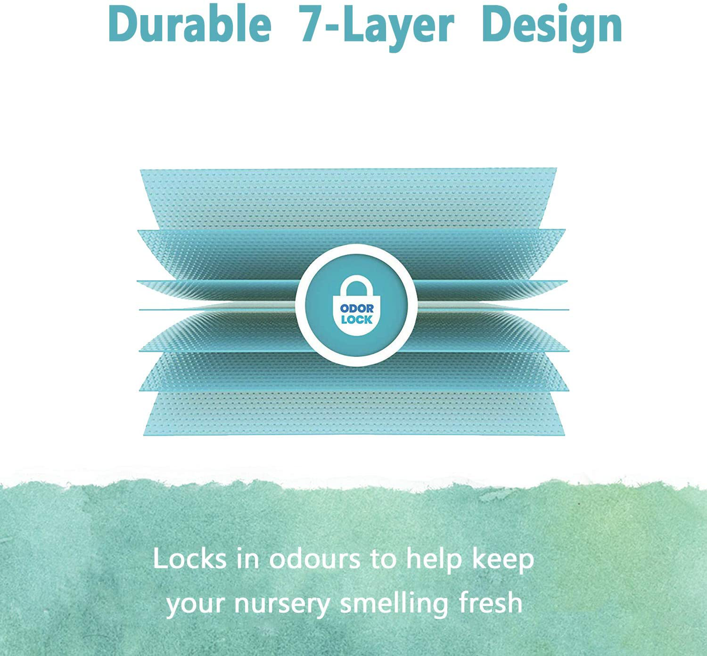 Glomire Litter Refills Compatible with Litter Geni Pail Animals & Pet Supplies > Pet Supplies > Cat Supplies > Cat Litter glomire