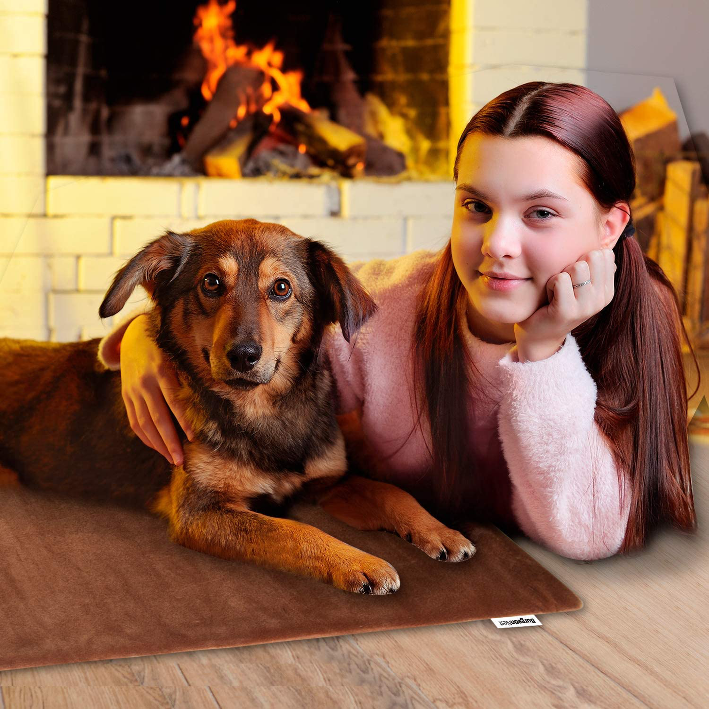 Pet Heating Pad for Dogs Cats with Timer, 28" X 16" / 18" X 16" Upgraded Electric Heated Dog Cat Pad Temperature Adjustable Pet Bed Warmer Blanket Mat Auto Power-Off Animals & Pet Supplies > Pet Supplies > Cat Supplies > Cat Beds BurgeonNest