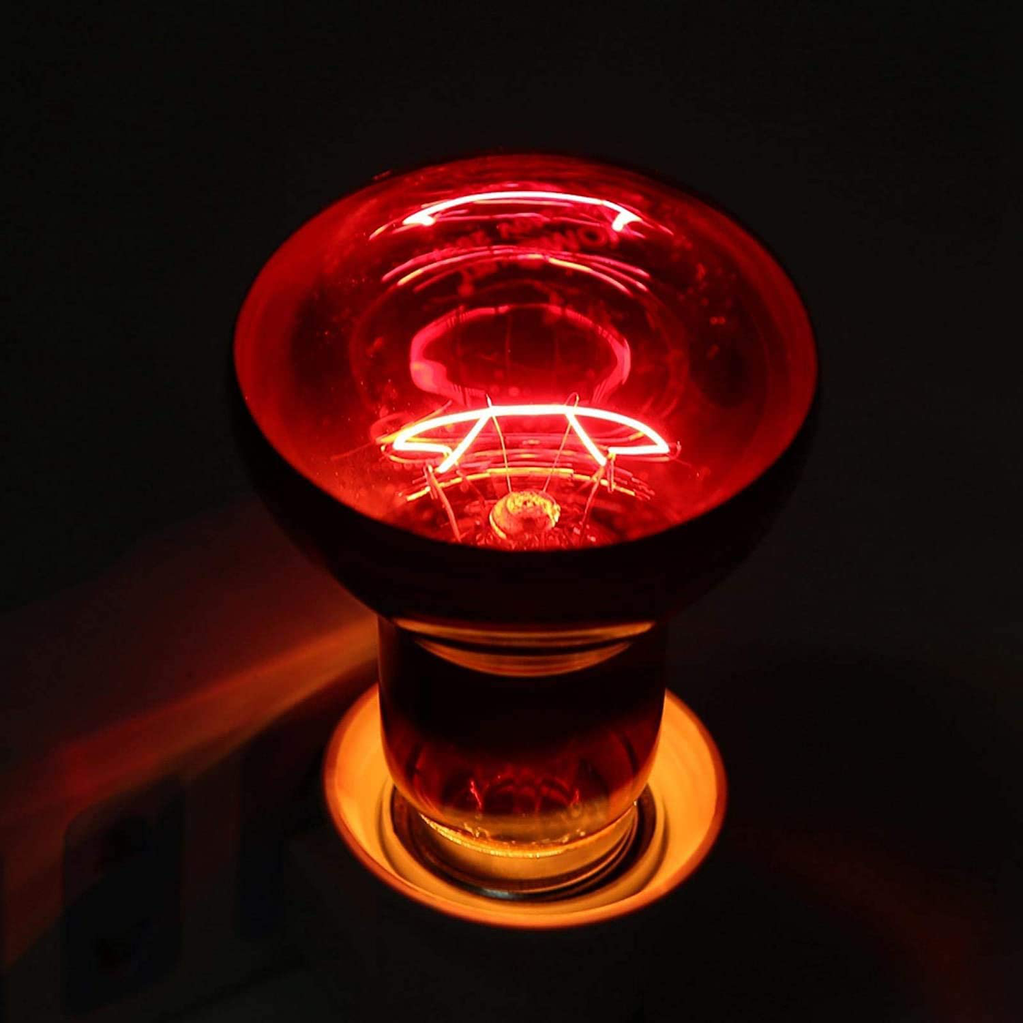 DGE Reptile Basking Spot Bulb, 100 Watt Infrared Basking Spot Lamp of Bearded Dragon, Red Heat Lamp Bulbs for Reptiles and Amphibian Use, 2Packs Animals & Pet Supplies > Pet Supplies > Reptile & Amphibian Supplies > Reptile & Amphibian Substrates DGE