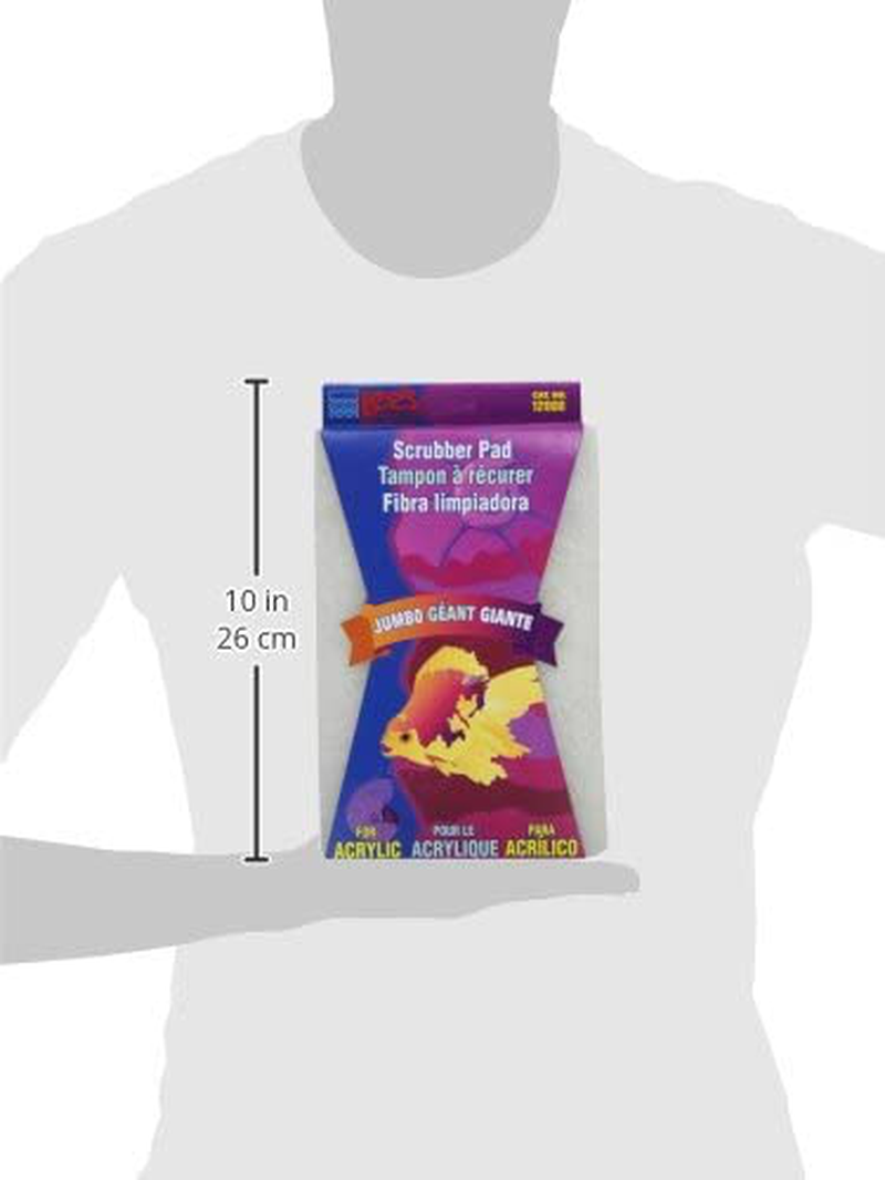 Lee'S Pet Products ALE12008 Xl Fine Acrylic Algae Scrubber Pad for Aquarium Animals & Pet Supplies > Pet Supplies > Fish Supplies > Aquarium Cleaning Supplies Lee's Pet Products