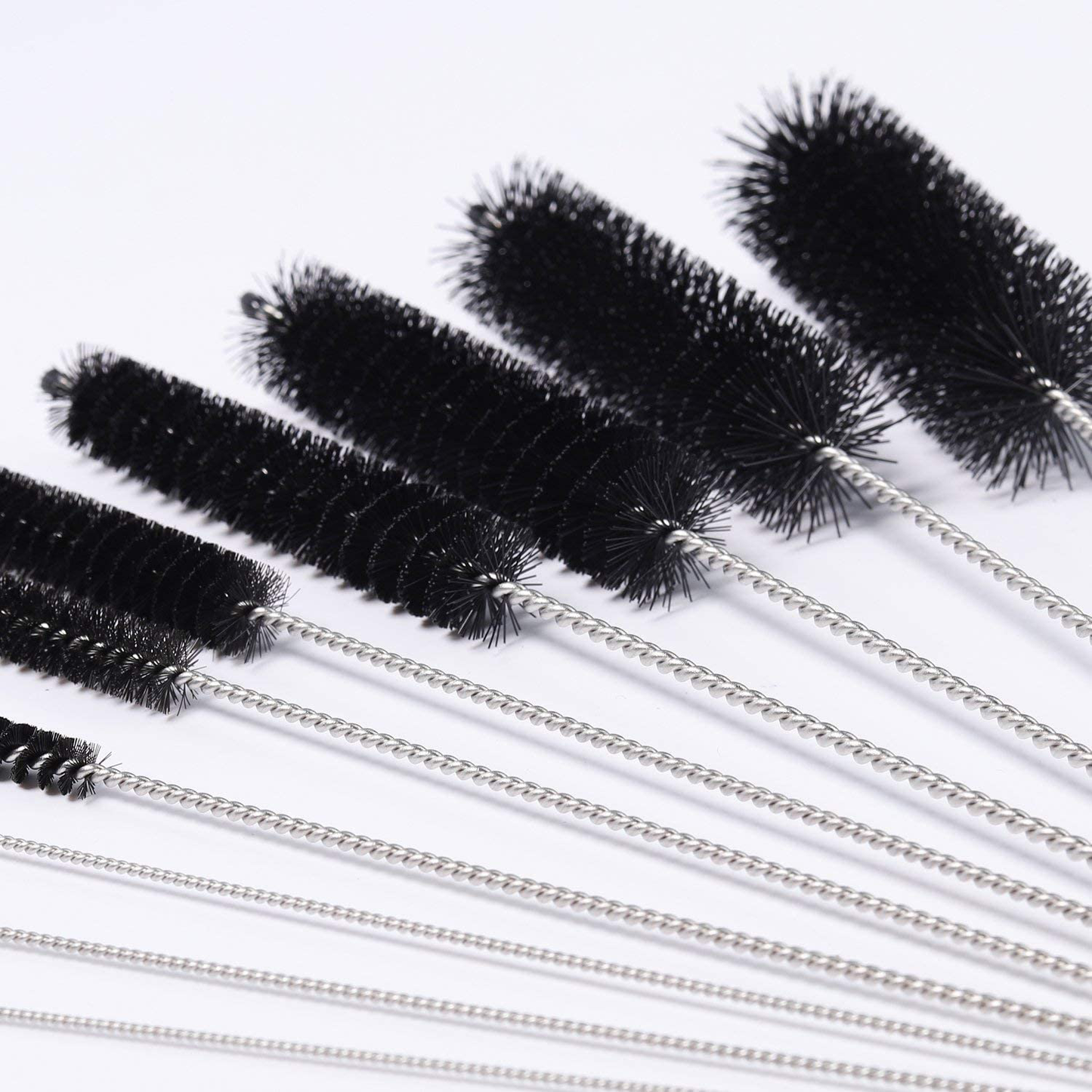 Aquarium Filter Brush Set, Flexible Double Ended Bristles Hose Pipe Cleaner with Stainless Steel Long Tube Cleaning Brush and 10 Pcs Different Sizes Bristles Brushes for Fish Tank or Home Kitchen Animals & Pet Supplies > Pet Supplies > Fish Supplies > Aquarium Cleaning Supplies SLSON   