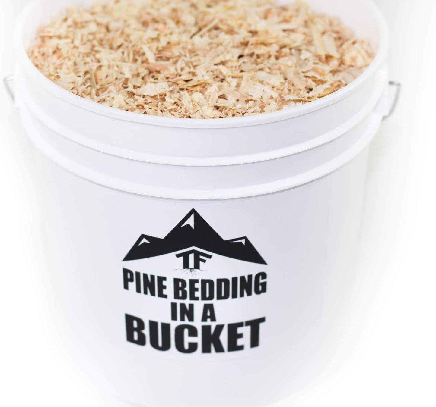 Pine Shavings (Bedding) in a Bucket by TERRAFIRMA - 1 Gallon - Small Animal Bedding - Kiln Dried Shavings - Super Absorbent - Odor Control Animals & Pet Supplies > Pet Supplies > Small Animal Supplies > Small Animal Bedding Terrafirma in a Bucket