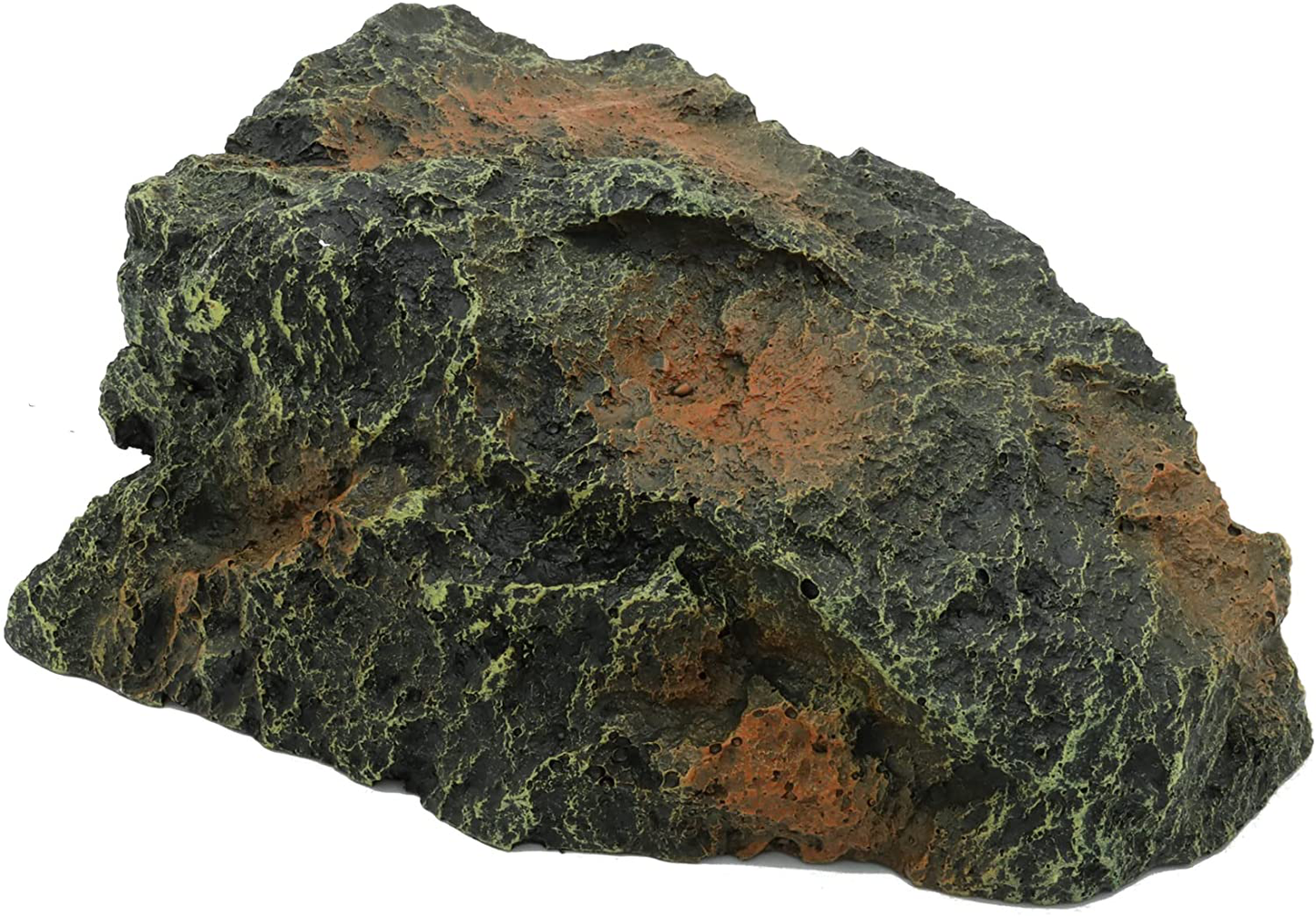 JIH Reptile Rock Hide Cave, Aquarium Habitat Decor Rock Tortoise Hideout for Lizards, Turtles, Reptiles, Amphibians, Fish Animals & Pet Supplies > Pet Supplies > Reptile & Amphibian Supplies > Reptile & Amphibian Habitats JIH