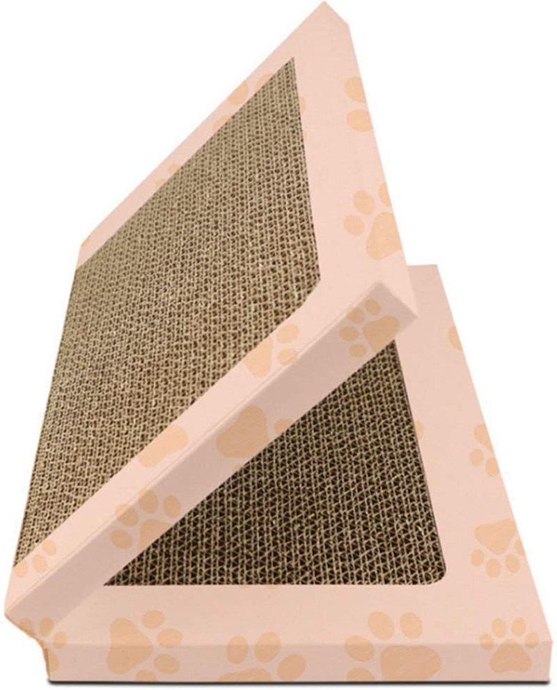 PJDDP Cat Litter Mat,Cat Scratcher Cardboard, Corrugated Cat Scratch,Litter Box Rug Carpet,Cat Litter Mat Litter Trapper,Easy Clean and Floor Carpet Protection Animals & Pet Supplies > Pet Supplies > Cat Supplies > Cat Litter Box Mats PJDDP