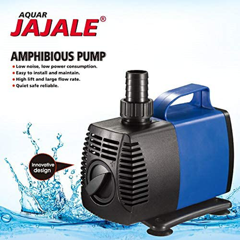 JAJALE JD Submersible Water Pump Ultra Quiet for Pond,Aquarium,Fish Tank,Fountain,Hydroponics Animals & Pet Supplies > Pet Supplies > Fish Supplies > Aquarium & Pond Tubing Tiger Mountain Industrial Co.