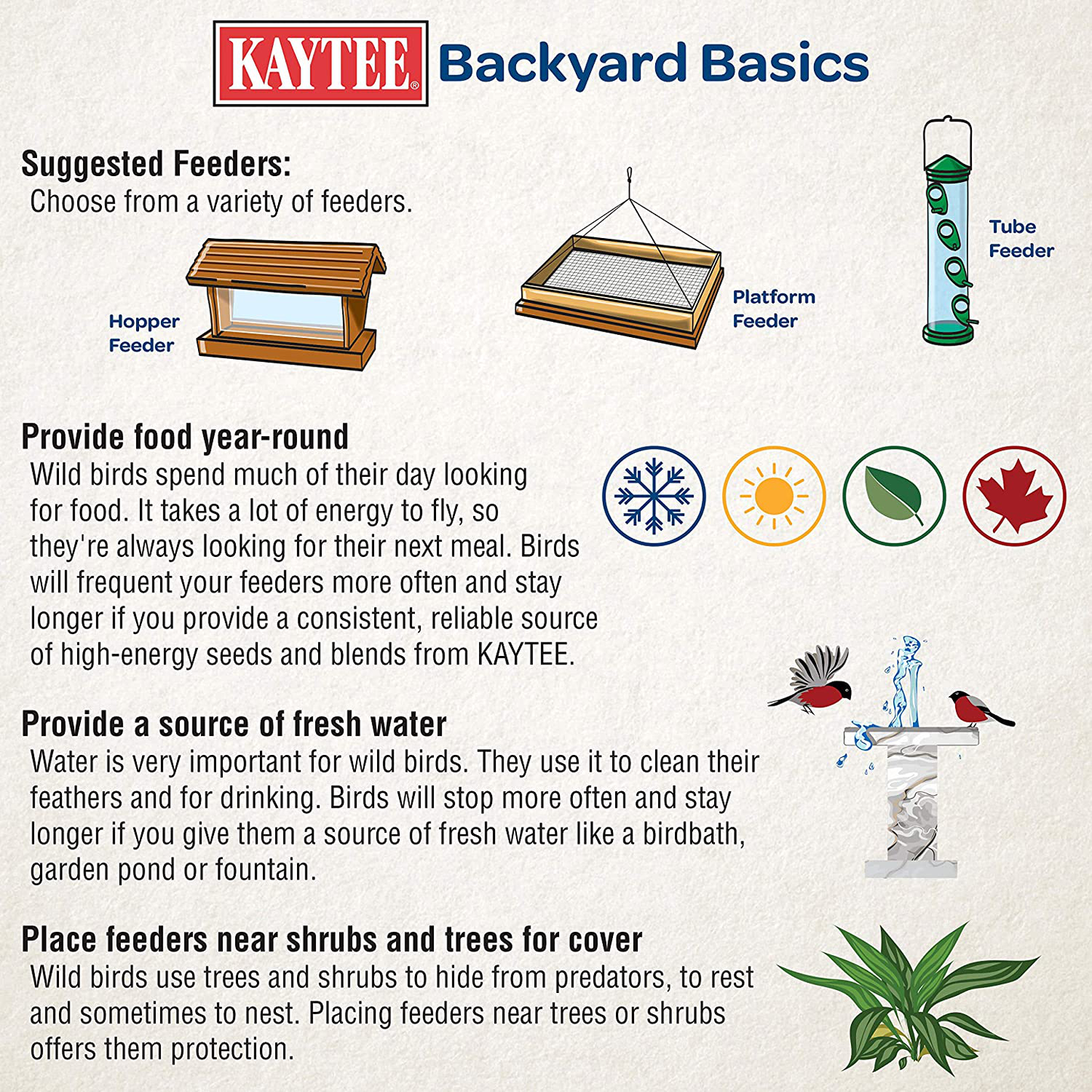 Kaytee Wild Bird Black Oil Sunflower Food, 20 Pounds Animals & Pet Supplies > Pet Supplies > Bird Supplies > Bird Food Kaytee