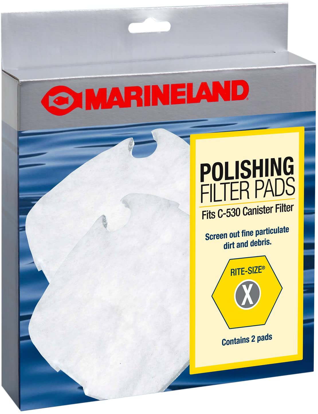 Marineland Polishing Filter Pads, Mechanical Filtration for Canister Filters Animals & Pet Supplies > Pet Supplies > Fish Supplies > Aquarium Filters Marineland c-series/magniflow 530