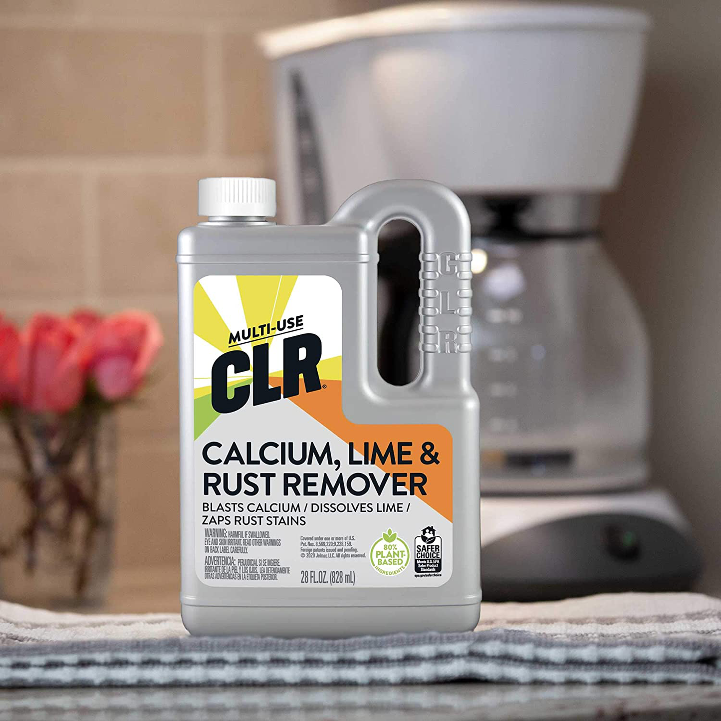 CLR Calcium, Lime & Rust Remover, Blasts Calcium, Dissolves Lime, Zaps Rust Stains, 28 Ounce Bottle Animals & Pet Supplies > Pet Supplies > Fish Supplies > Aquarium Cleaning Supplies CLR