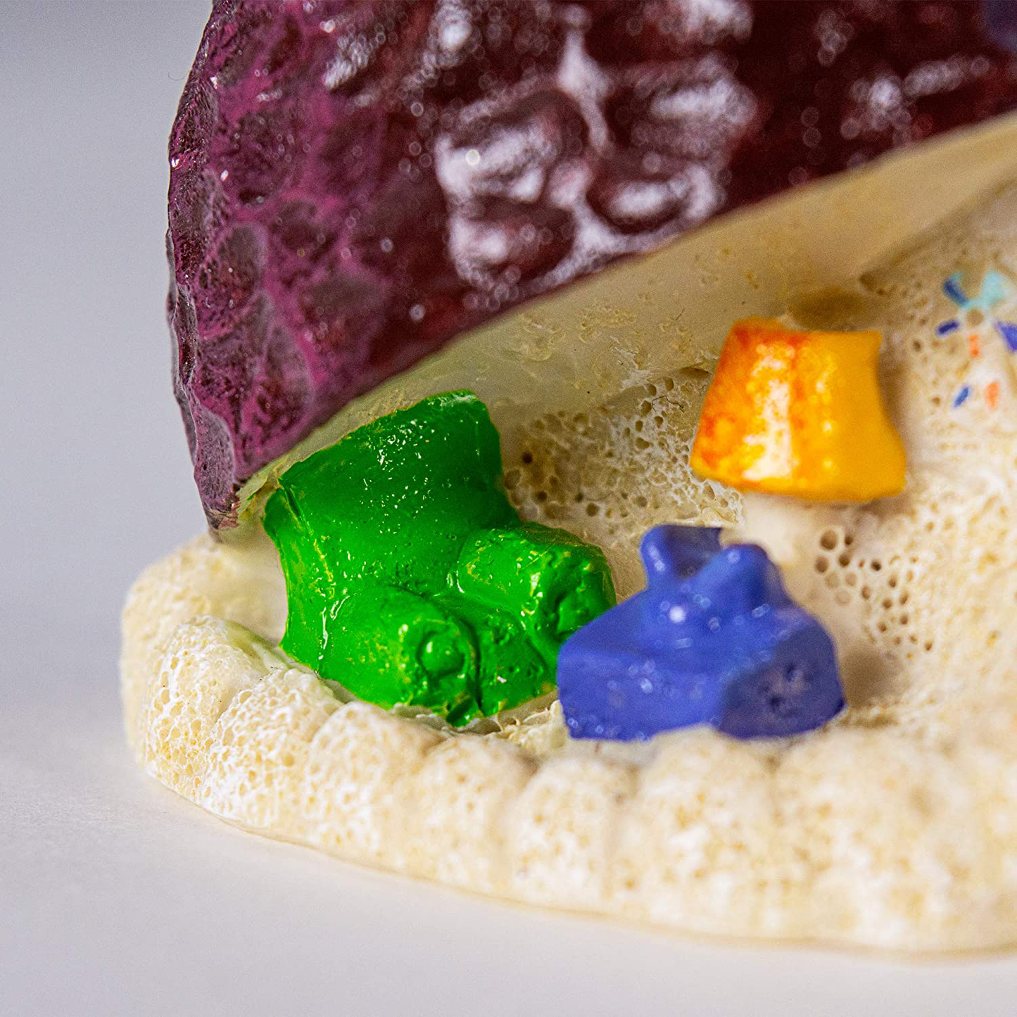 Spongebob Squarepants Aquarium Ornament, 2-1/4 by 2 by 3/4 Inch Animals & Pet Supplies > Pet Supplies > Fish Supplies > Aquarium Decor Nickelodeon