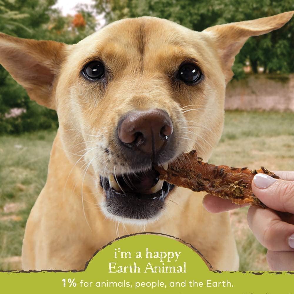 Earth Animal Chicken Tenders Herbed Roasted Natural Dog Treats, Flex 4 Oz - Chicken Jerky for Dogs Made in USA Animals & Pet Supplies > Pet Supplies > Small Animal Supplies > Small Animal Treats EARTH ANIMAL