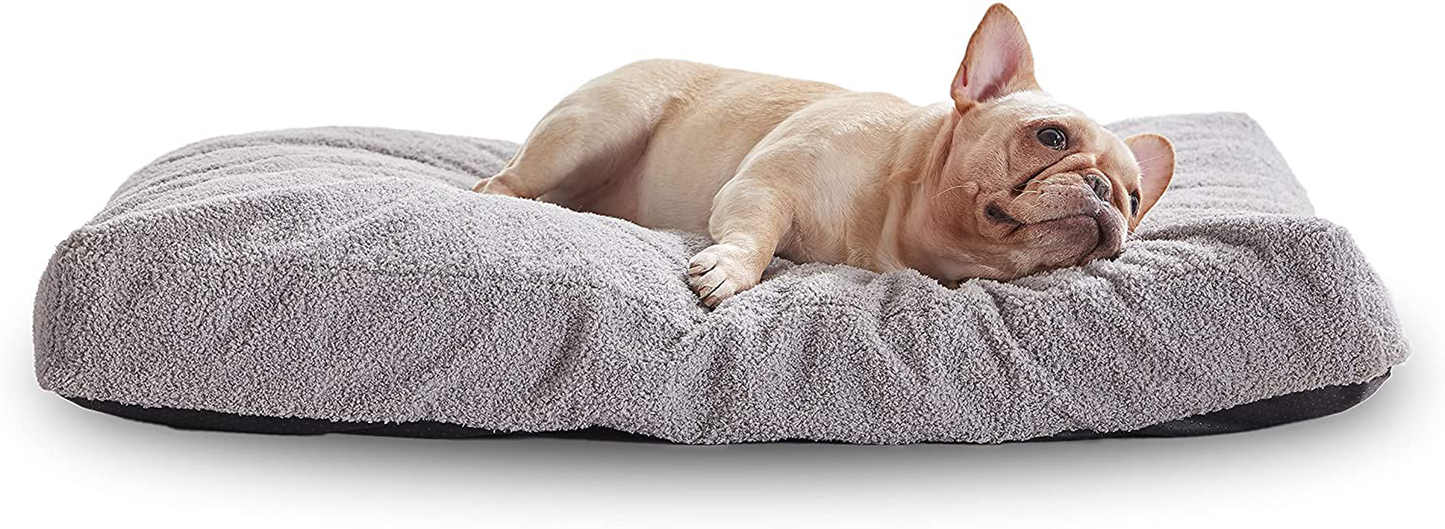 PETABBY Shredded Memory Foam Dog Bed Pillow, Waterproof Dog Bed with Machine Washable Removable Cover, Comfy Dog Bed for Medium Large Dog Animals & Pet Supplies > Pet Supplies > Dog Supplies > Dog Beds HANGZHOU PEITERUI CHONGWUKEJI YOUXIANGONGSI Shredded Memory Foam M(30"x20"x4")