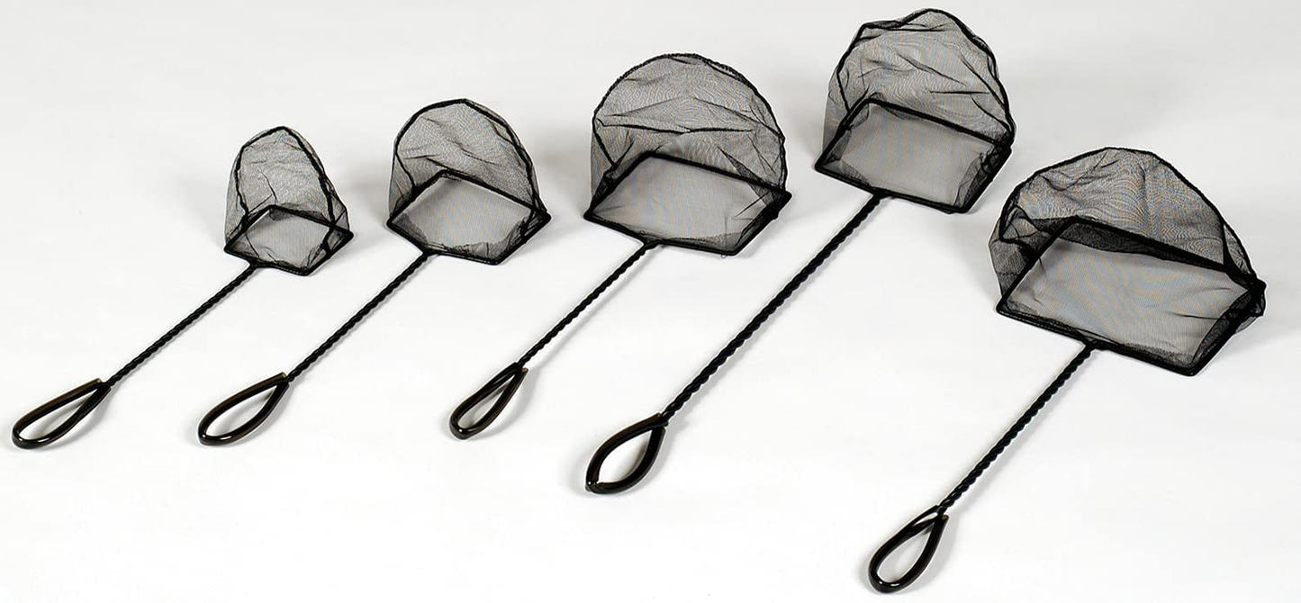 Marina 10-Inch Black Coarse Nylon Fish Net, 14-Inch Handle Animals & Pet Supplies > Pet Supplies > Fish Supplies > Aquarium Fish Nets Marina