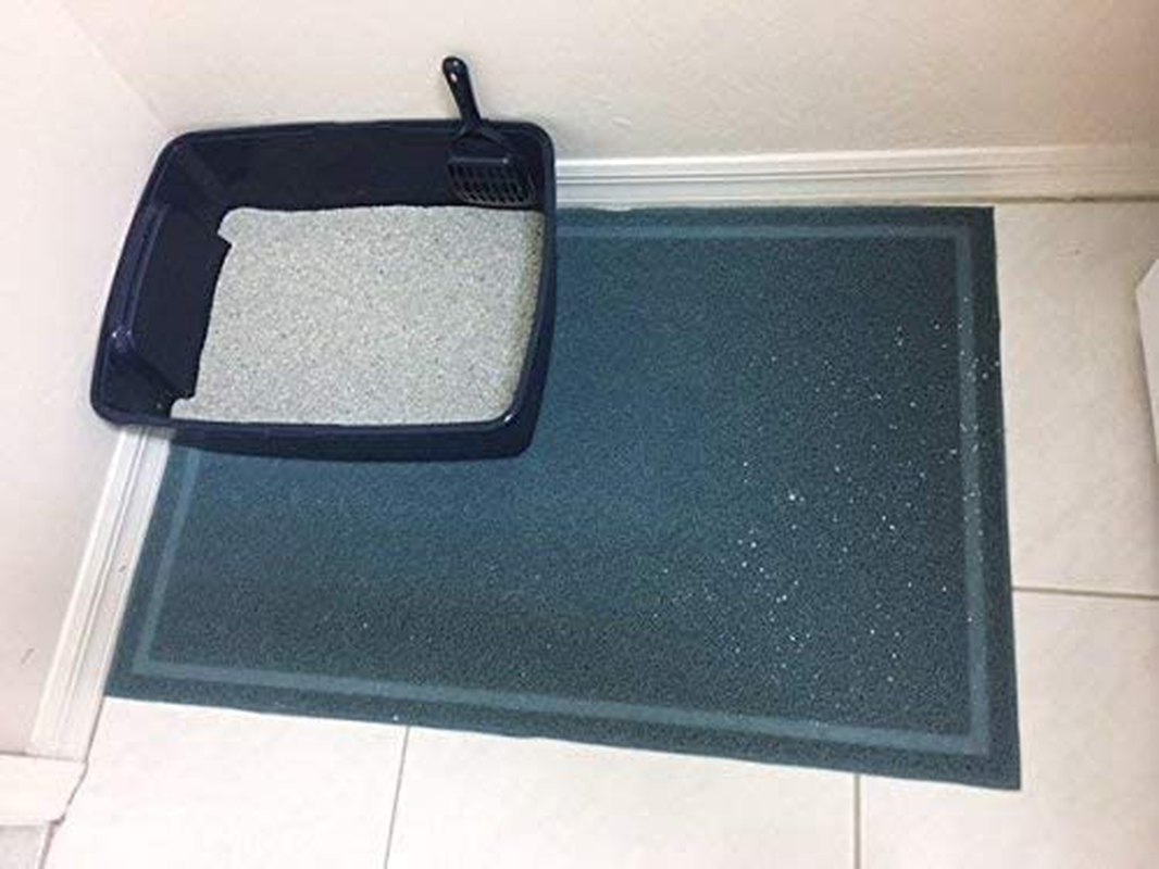 Litter Box Mat Cat, Premium Kitty Litter Trapper,Xl Cat Mat 23" X 35" Animals & Pet Supplies > Pet Supplies > Cat Supplies > Cat Litter Box Mats Litter Box Mat