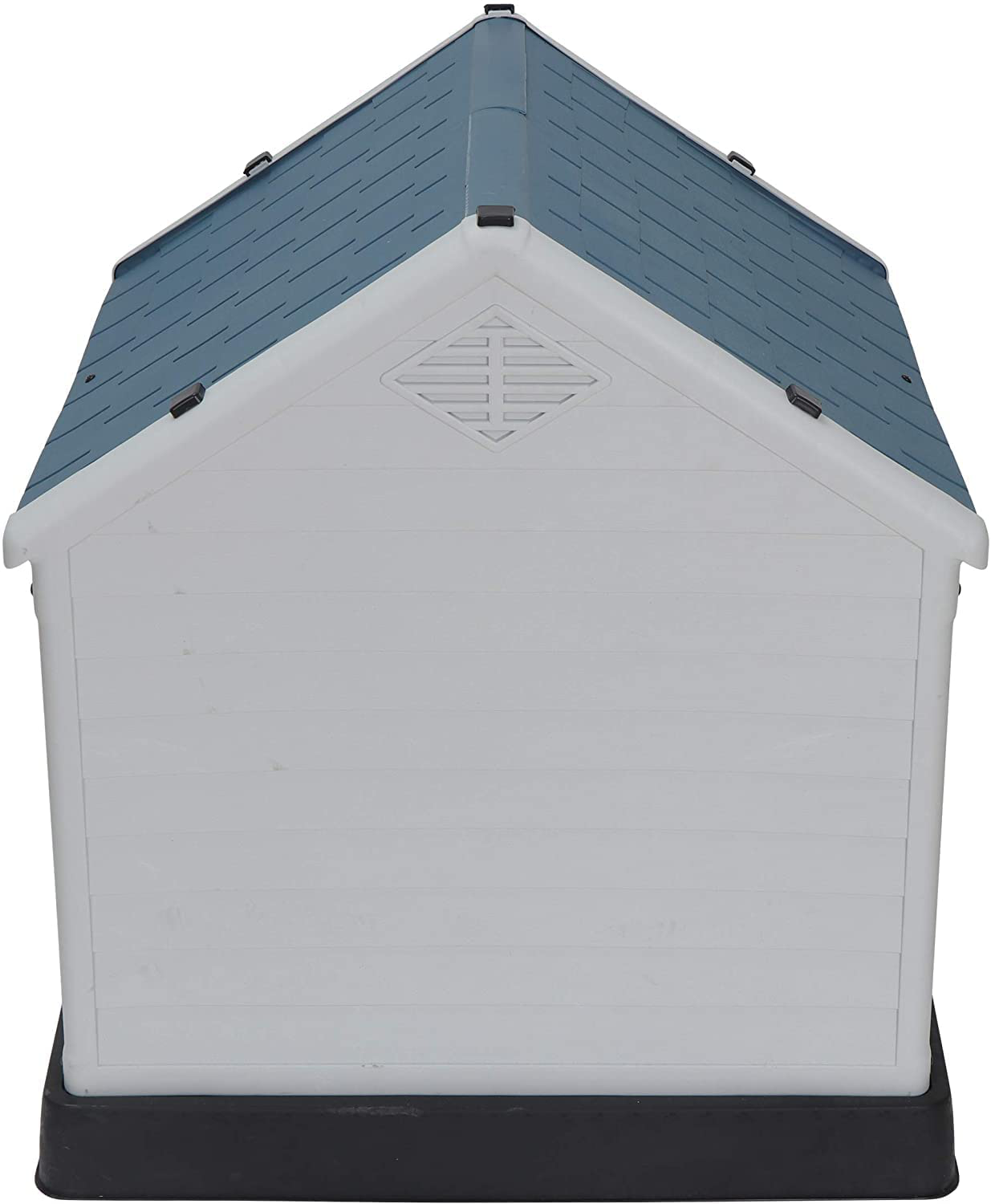 Saicool Medium Dog House Kennel - Weather & Water Resistant Waterproof Ventilate Plastic Durable Indoor Outdoor Pet House Puppy Shelter with Air Vents and Elevated Floor Animals & Pet Supplies > Pet Supplies > Dog Supplies > Dog Houses Saicool