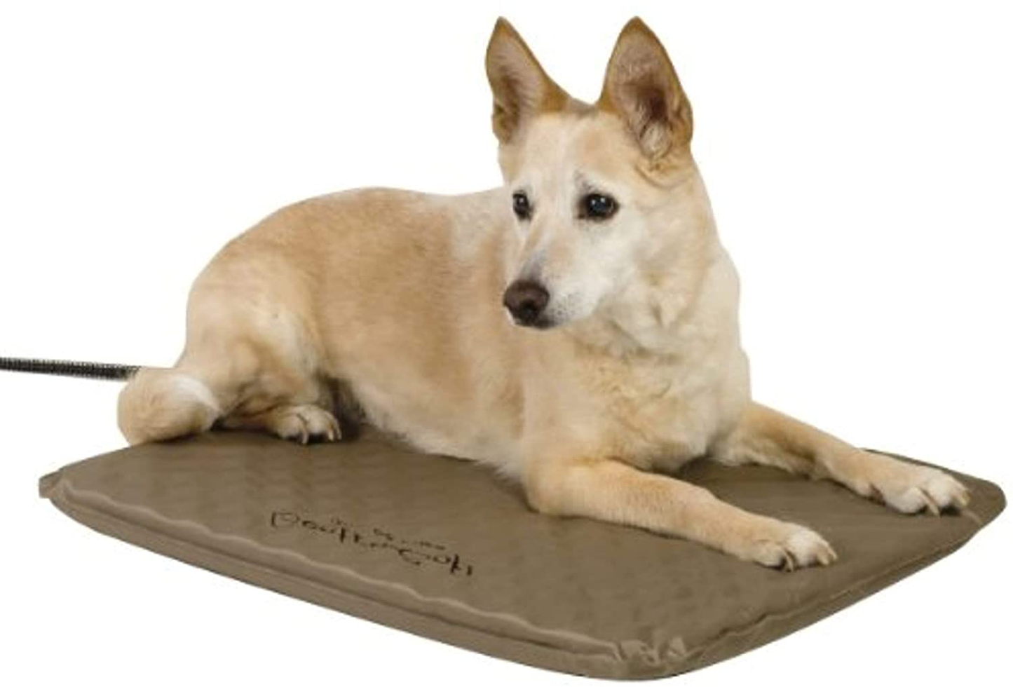 K&H Pet Products Lectro-Soft Outdoor Heated Pet Bed Animals & Pet Supplies > Pet Supplies > Dog Supplies > Dog Houses K&H PET PRODUCTS Retail Box Medium (19 x 24 in)