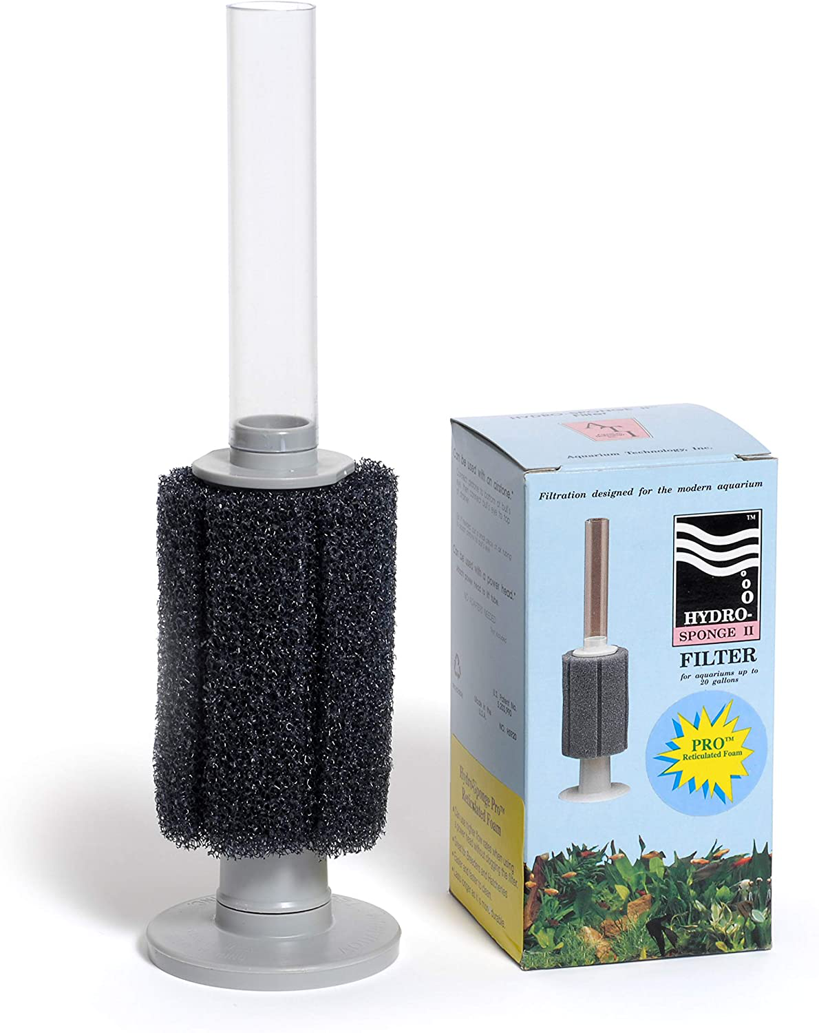 Aquarium Technology, Inc. Hydro-Sponge PRO Filter Animals & Pet Supplies > Pet Supplies > Fish Supplies > Aquarium Filters Aquarium Technology, Inc. II - Up to 20 gallons