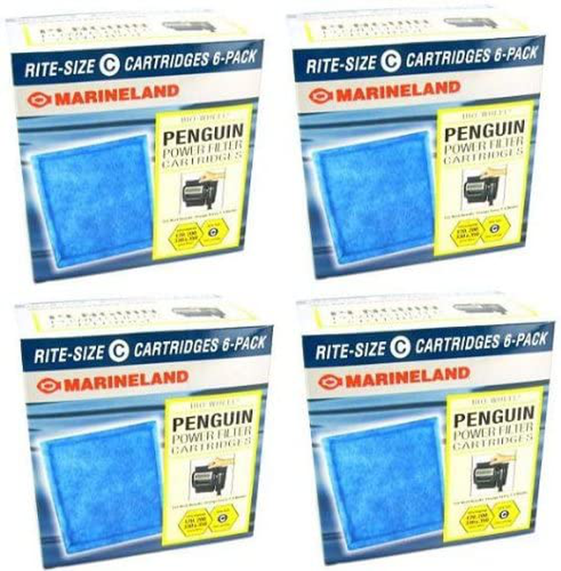 Marineland 24-Pack Penguin Rite Cartridge, Size C Animals & Pet Supplies > Pet Supplies > Fish Supplies > Aquarium Filters MarineLand