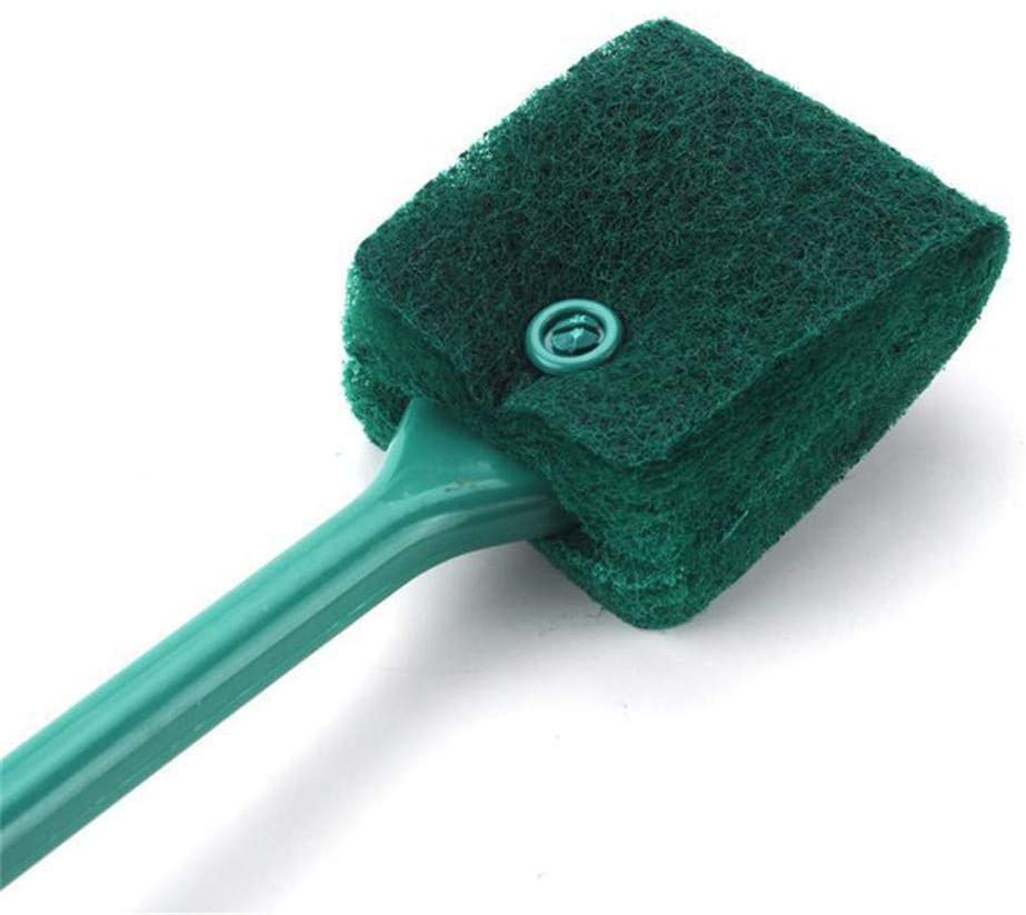 Cngstar Aquarium Algae Scraper Double Sided Sponge Brush Long Handle Fish Tank Scrubber for Glass Aquariums and Home Kitchen Animals & Pet Supplies > Pet Supplies > Fish Supplies > Aquarium Cleaning Supplies Cngstar