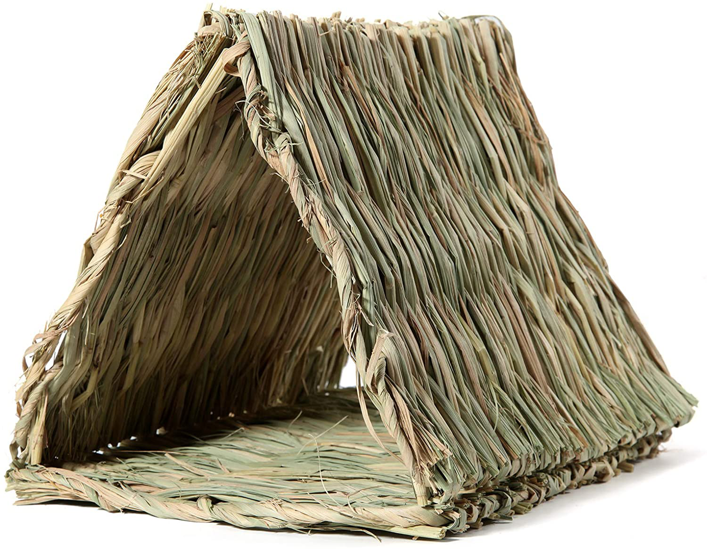 Anyuxin Rabbit Grass Mat - Woven Bed Mat, Bunny Bedding for Small Animals, Natural Straw Woven Bed for Pet Nesting, Nature Hay Mat Chewing Play Toy for Guinea Pig, Hamster, Squirrel and More(3 Pack) Animals & Pet Supplies > Pet Supplies > Small Animal Supplies > Small Animal Bedding Anyuxin