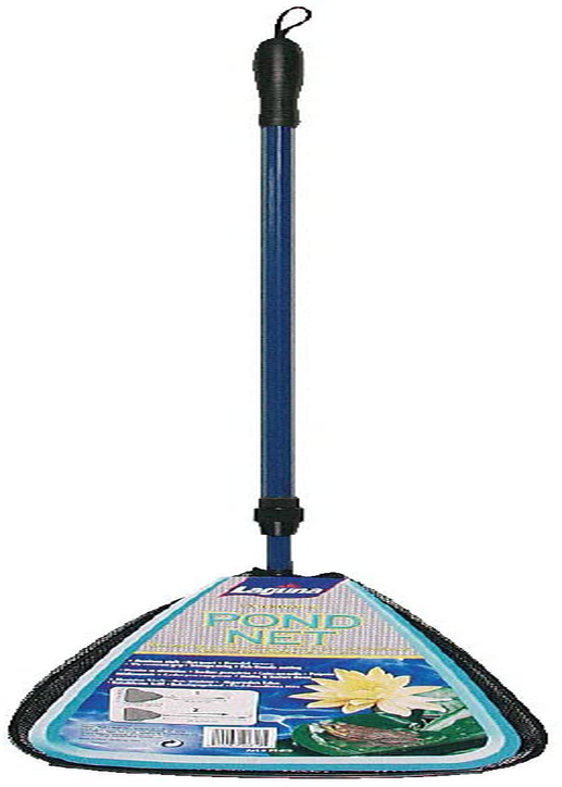 Laguna Pond Fish Net with Telescopic Metal Handle Animals & Pet Supplies > Pet Supplies > Fish Supplies > Aquarium Fish Nets Rolf C. Hagen (USA) Corp. 14 x 13 in.