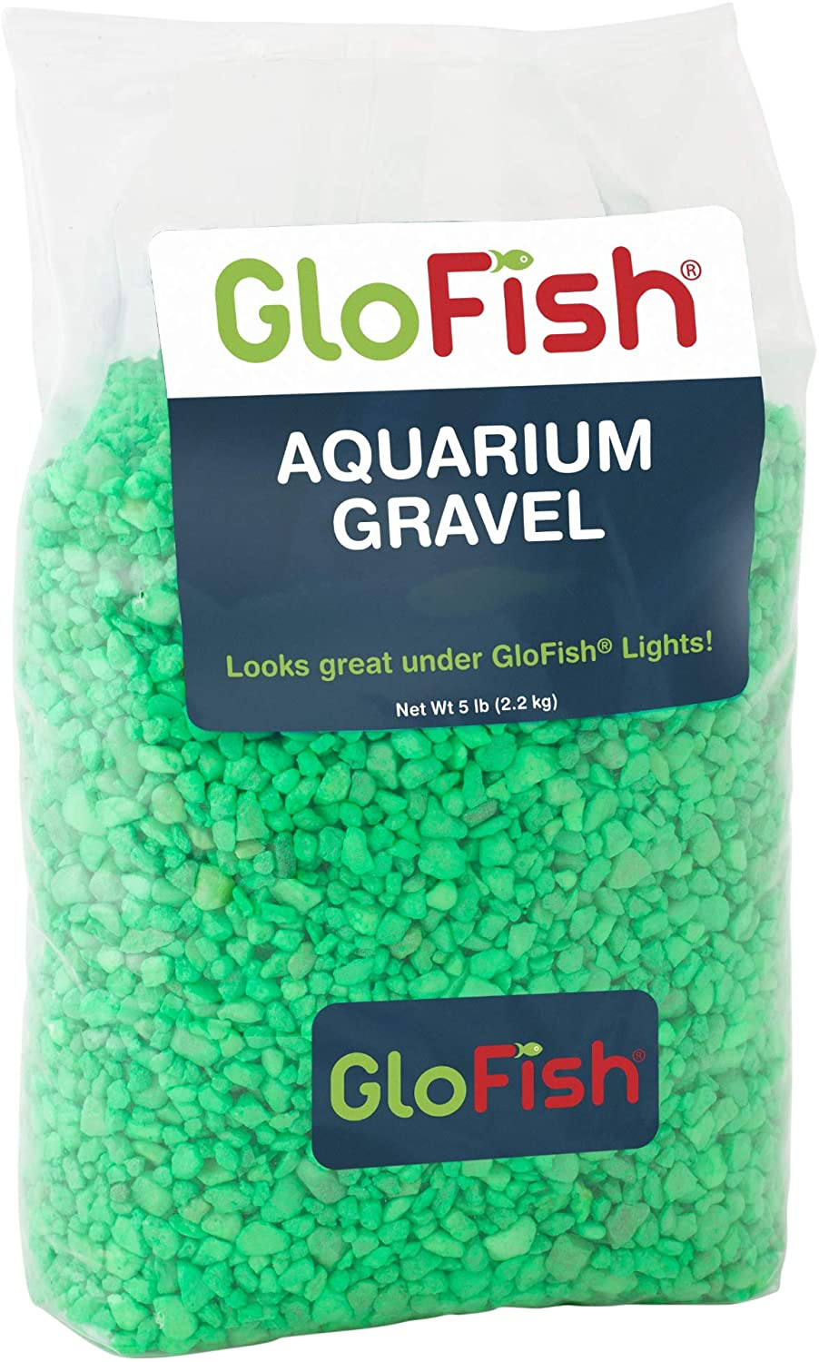 Glofish Aquarium Gravel, Fluorescent Colors, Complements Glofish Tanks, 5-Pound Bag Animals & Pet Supplies > Pet Supplies > Fish Supplies > Aquarium Gravel & Substrates GloFish Green Fluorescent  