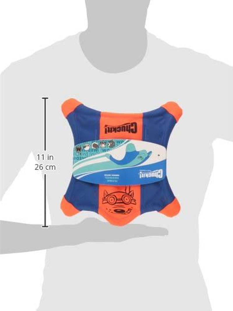 Flying Squirrel Spinning Dog Toy, (Orange/Blue), Multicolor, Medium (10 in X 10 Animals & Pet Supplies > Pet Supplies > Dog Supplies > Dog Toys Canine Hardware