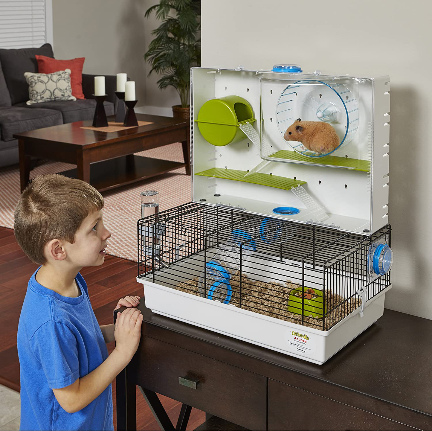 Midwest Critterville Arcade Hamster Cage Animals & Pet Supplies > Pet Supplies > Small Animal Supplies > Small Animal Habitats & Cages MidWest Homes for Pets
