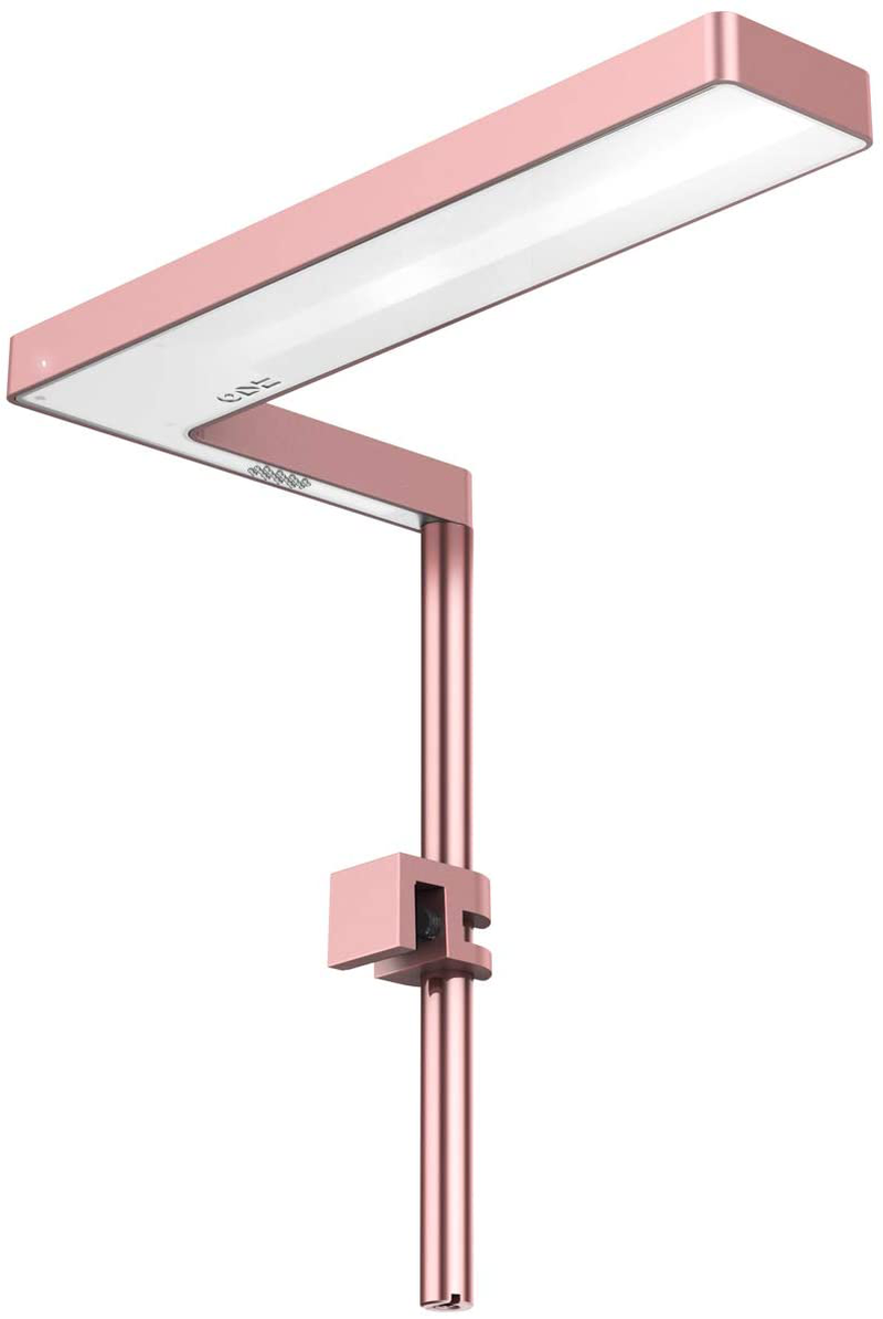 ONF Flat Nano Aquarium Light, Fish Tank Light, Dimmable Full Spectrum LED for under 10 Gallons Freshwater Tank, Plant Growth Animals & Pet Supplies > Pet Supplies > Fish Supplies > Aquarium Lighting ONF Rose Gold