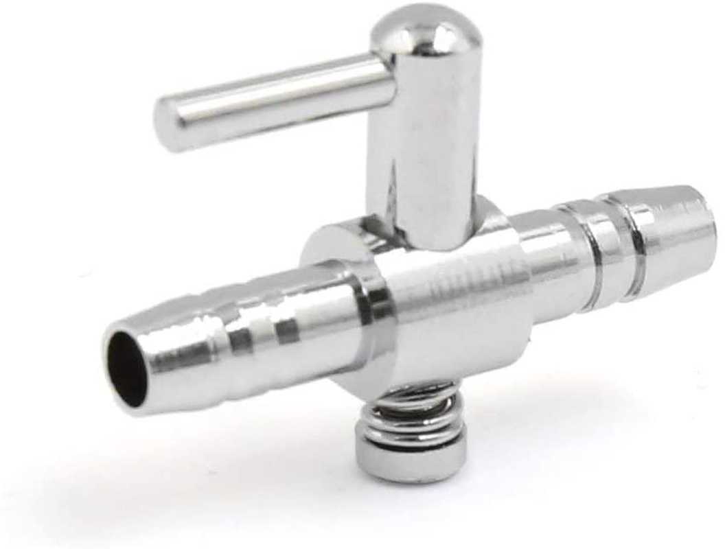 Qmseller Stainless Steel Aquarium Fish Tank Air Flow Control Lever Pump Single Way Valve, 12Pcs Animals & Pet Supplies > Pet Supplies > Fish Supplies > Aquarium & Pond Tubing QMseller