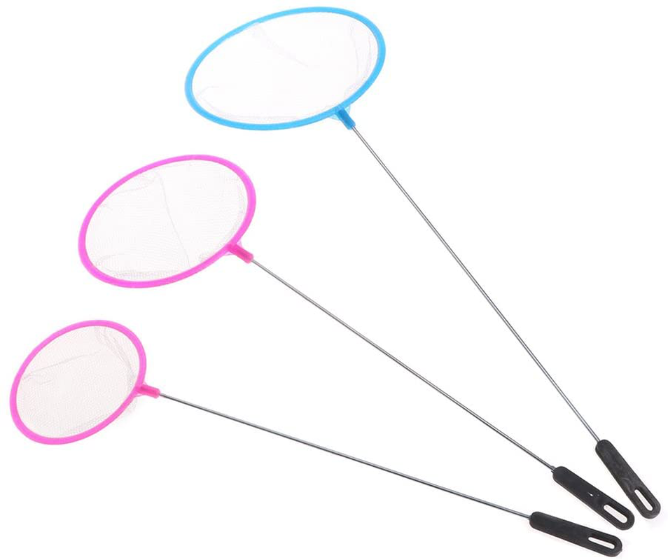LANDUM Fishing Tank Net Plastic round Thick Fish Shrimp Capture for Aquarium Shop Tools Small 30.5X7.5 Color Randomly Animals & Pet Supplies > Pet Supplies > Fish Supplies > Aquarium Fish Nets LANDUM