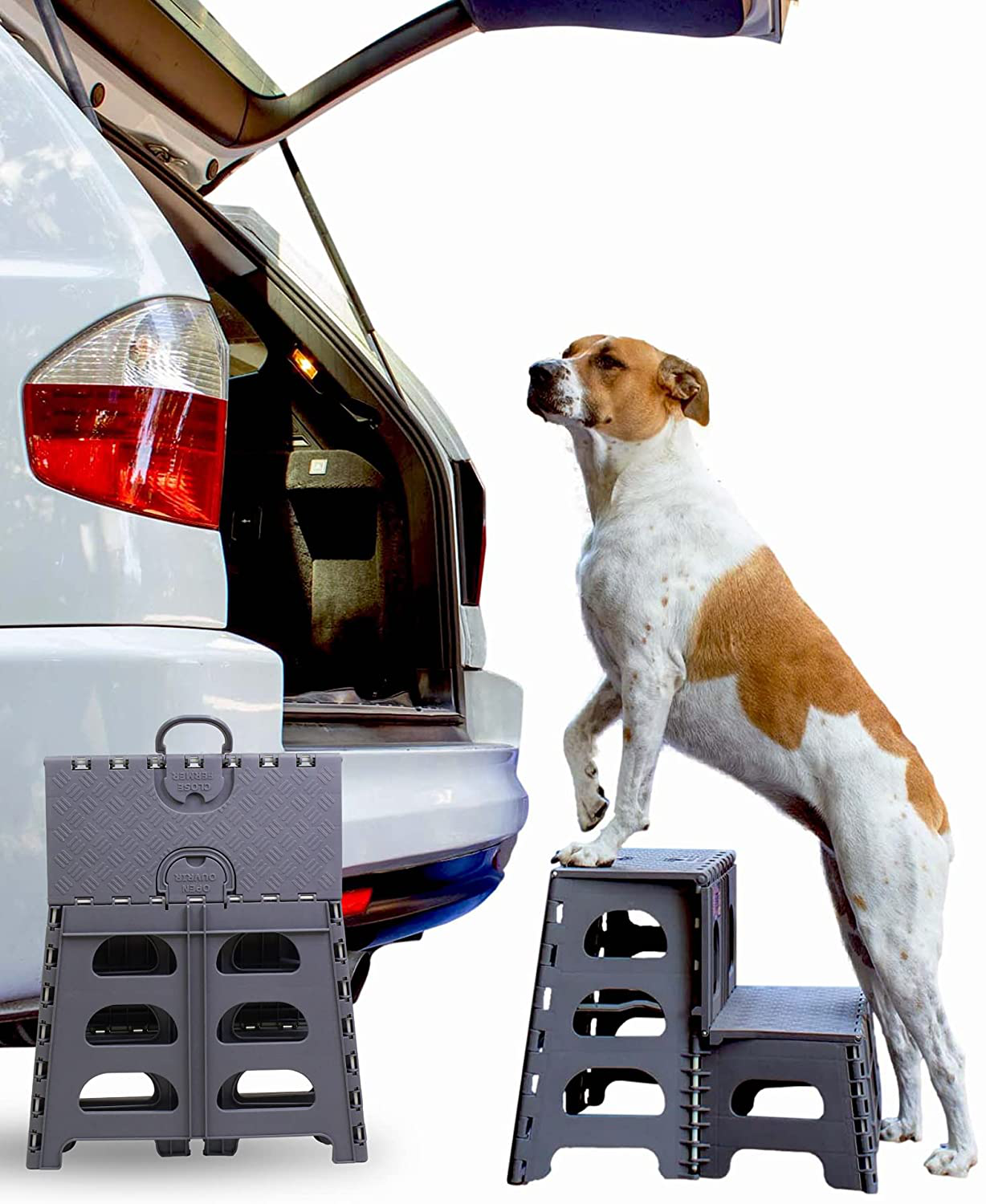 Portable pet steps for large dogs clearance