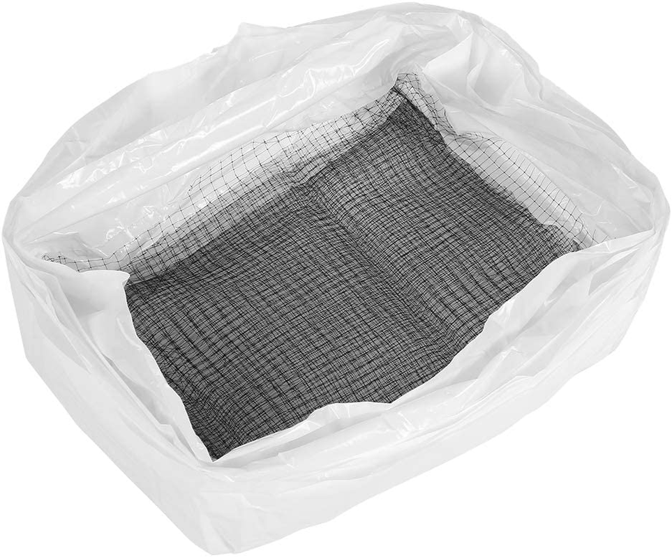 Sunshineface Cat Litter Box Liner Tray, Reusable Strong Pet Lifter Sifter Bag Animals & Pet Supplies > Pet Supplies > Cat Supplies > Cat Litter Box Liners SunshineFace 10Pcs/Set
